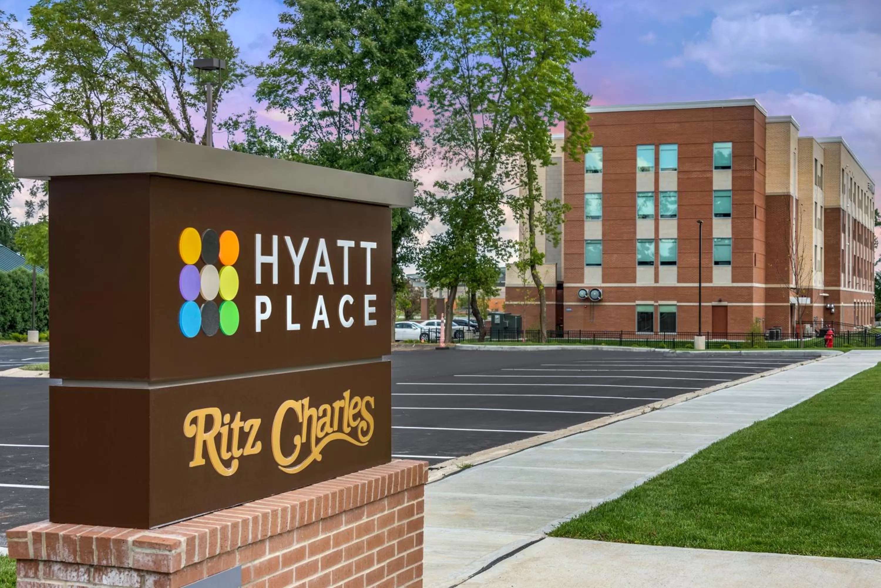 Property logo or sign in Hyatt Place Indianapolis Carmel