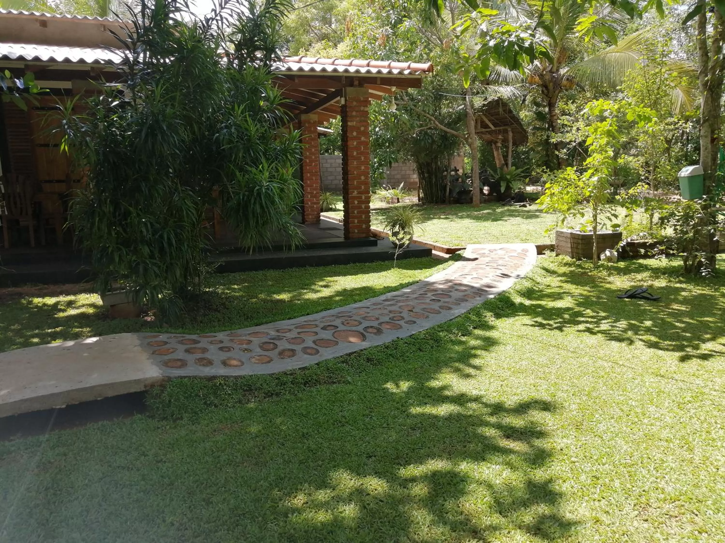 Garden in Green Cottage