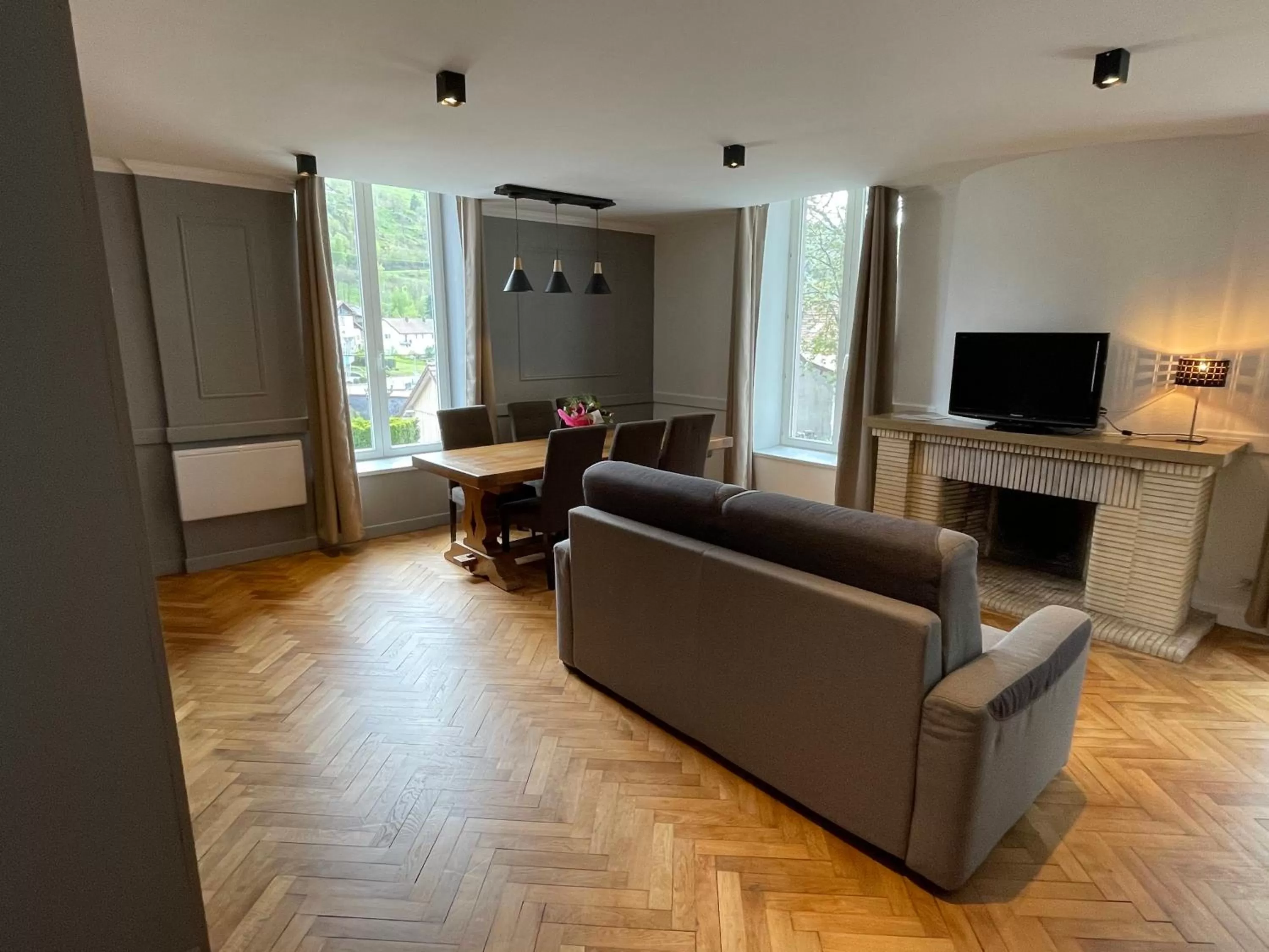 Living room in La Demeure des 2 Trésors