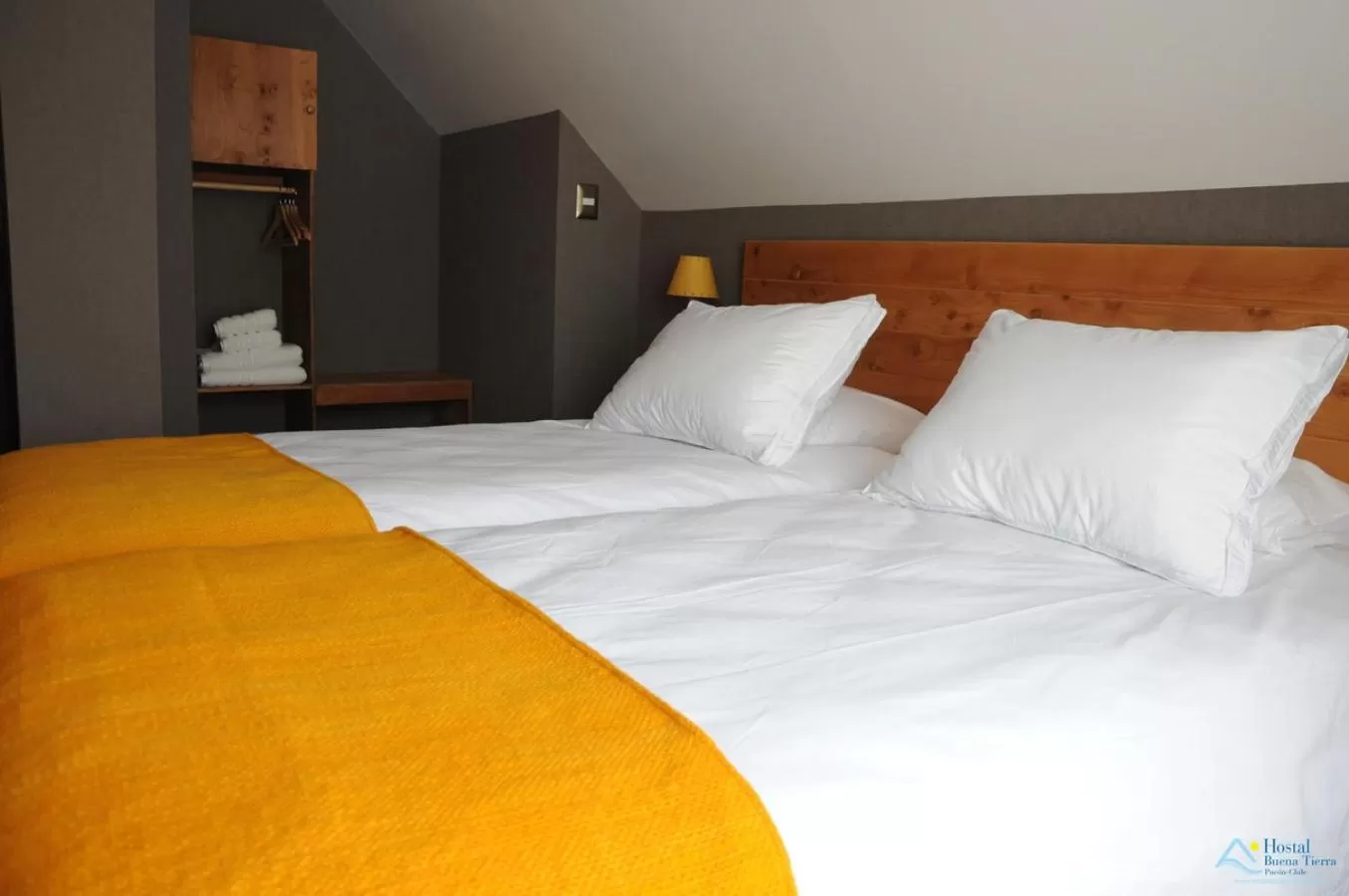 Bed in Hostal Buena Tierra