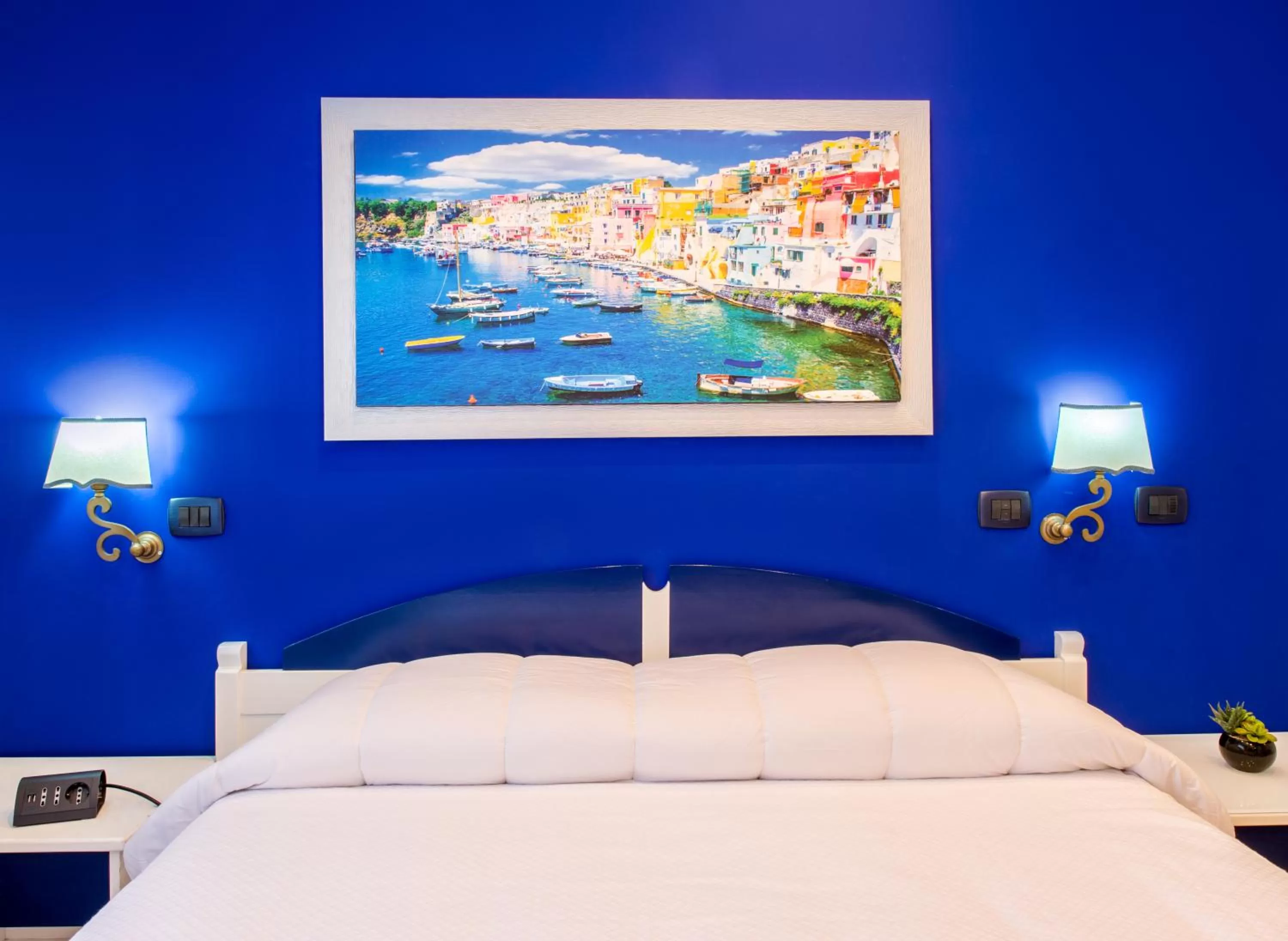 Decorative detail, Bed in House Matilde