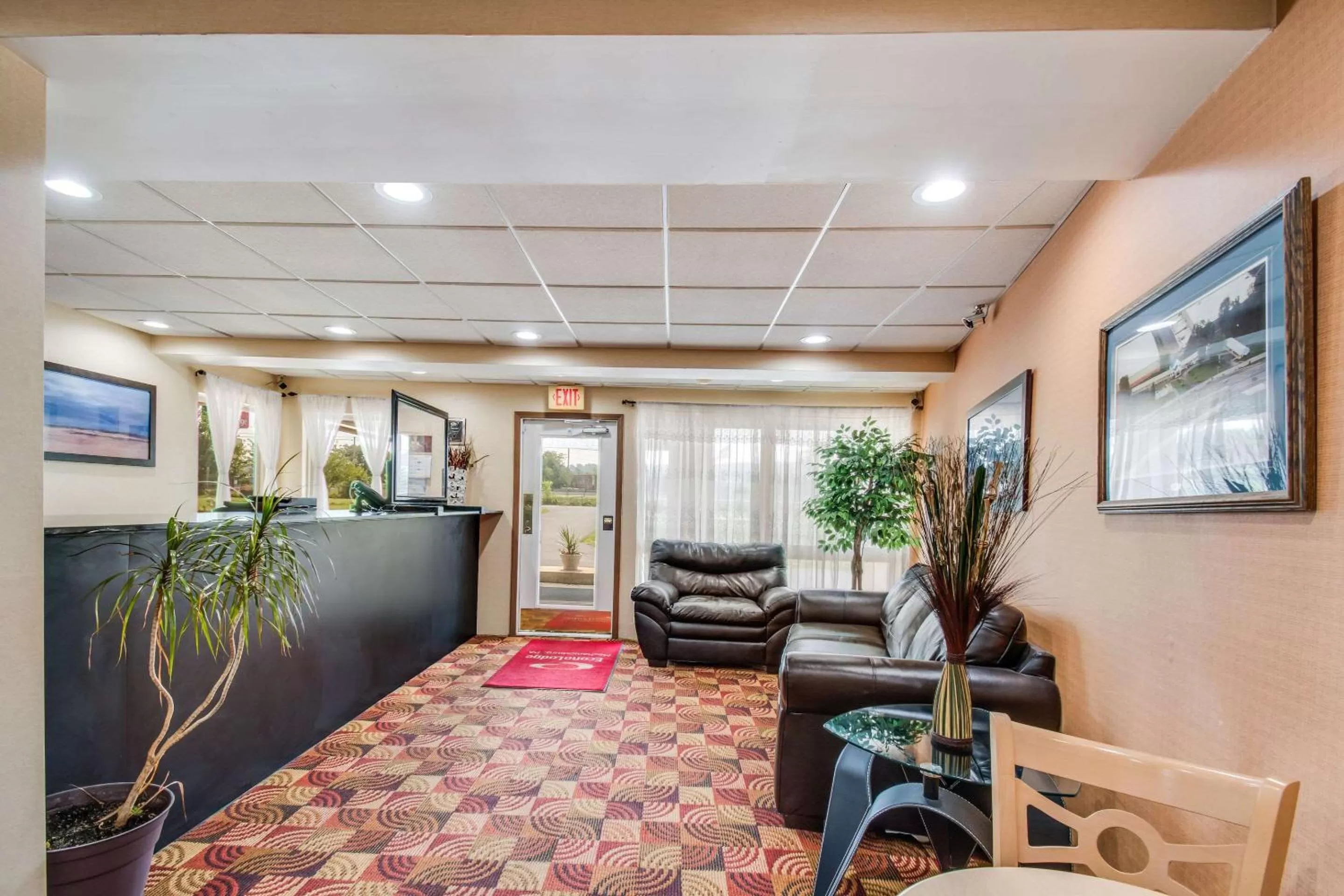 Lobby or reception in Econo Lodge Mechanicsburg - Harrisburg West