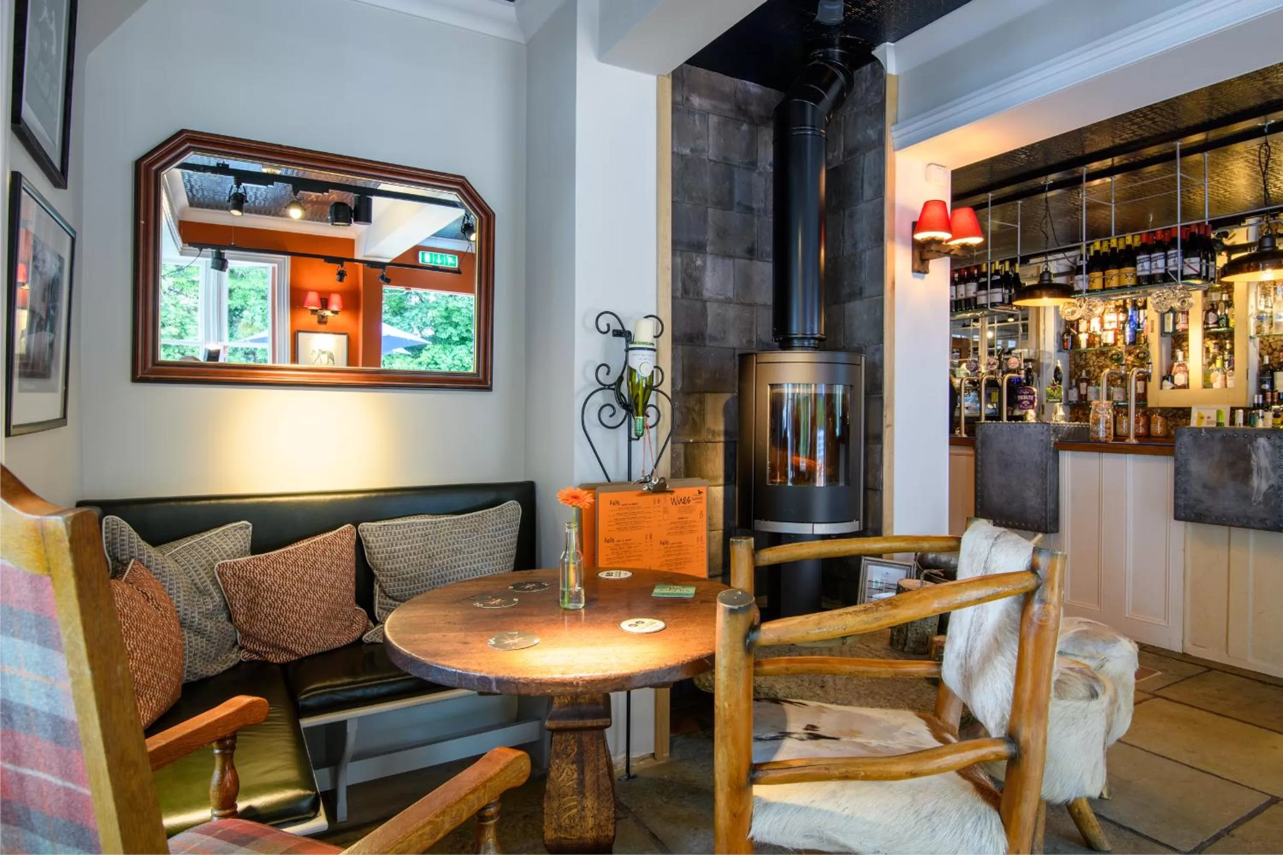 Lounge or bar in The Running Horse