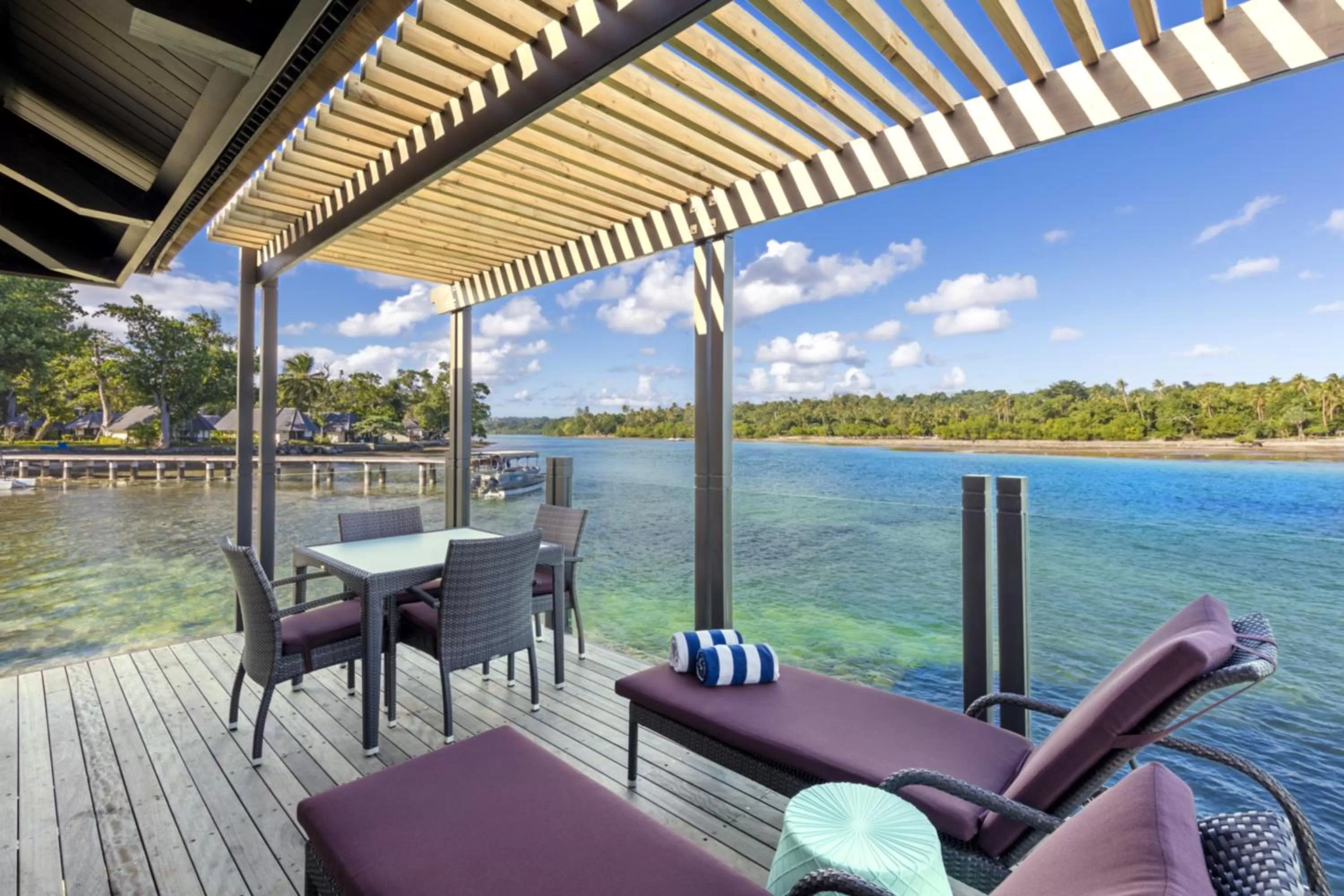 Balcony/Terrace in Warwick Le Lagon Resort & Spa, Vanuatu