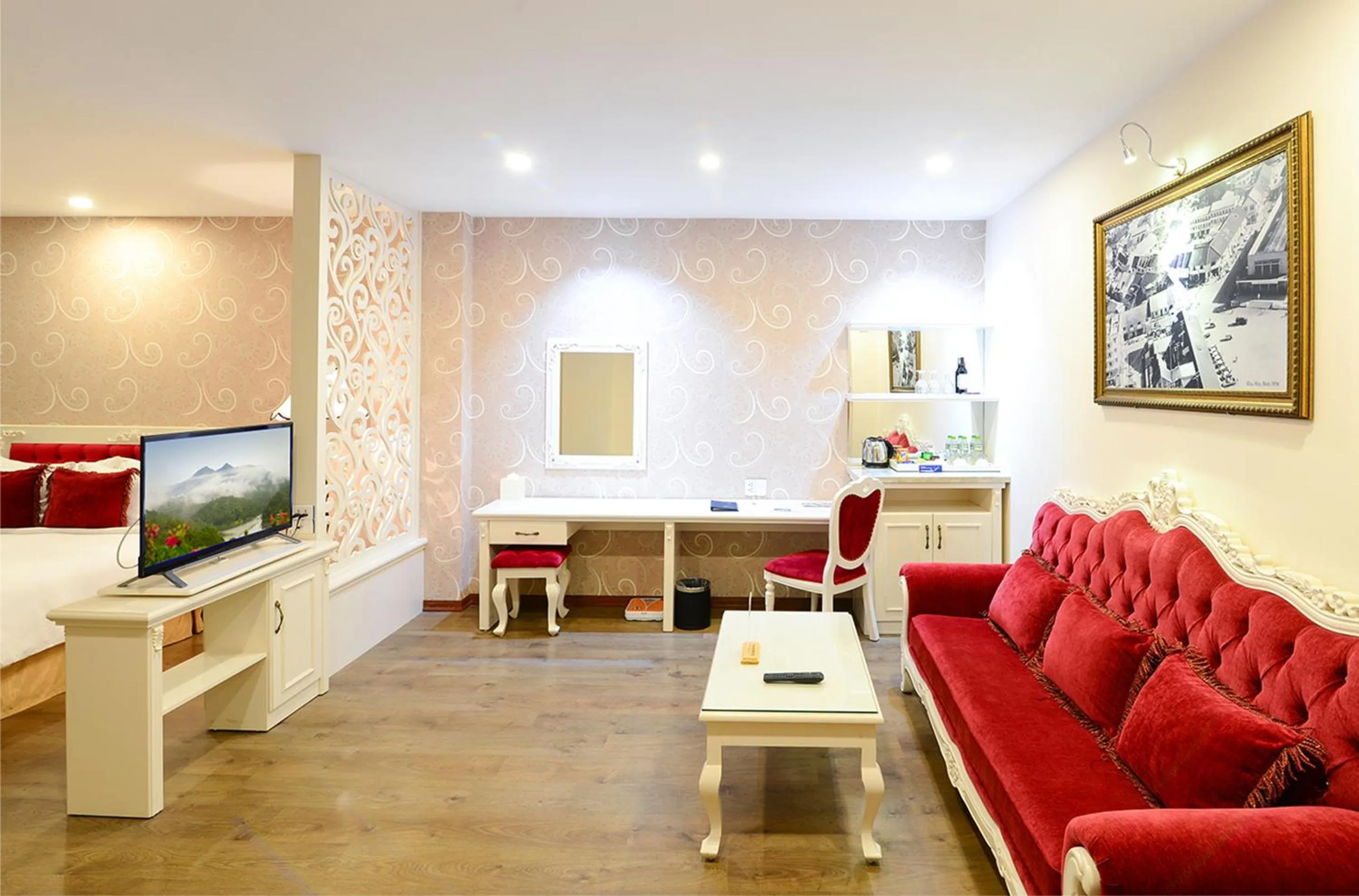 Seating area in Ladalat Hotel