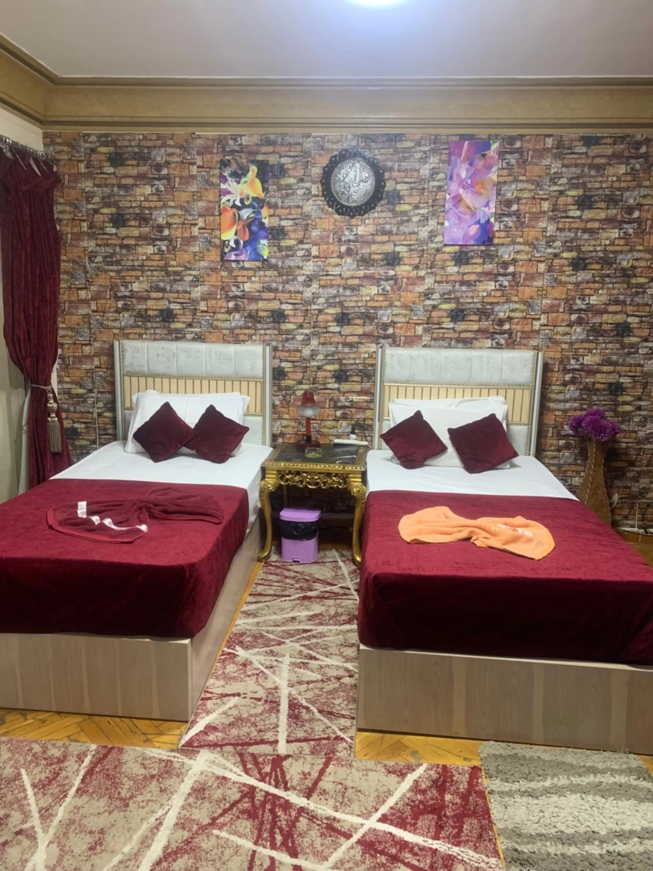 Bed in Nile Star Suites & Apartments