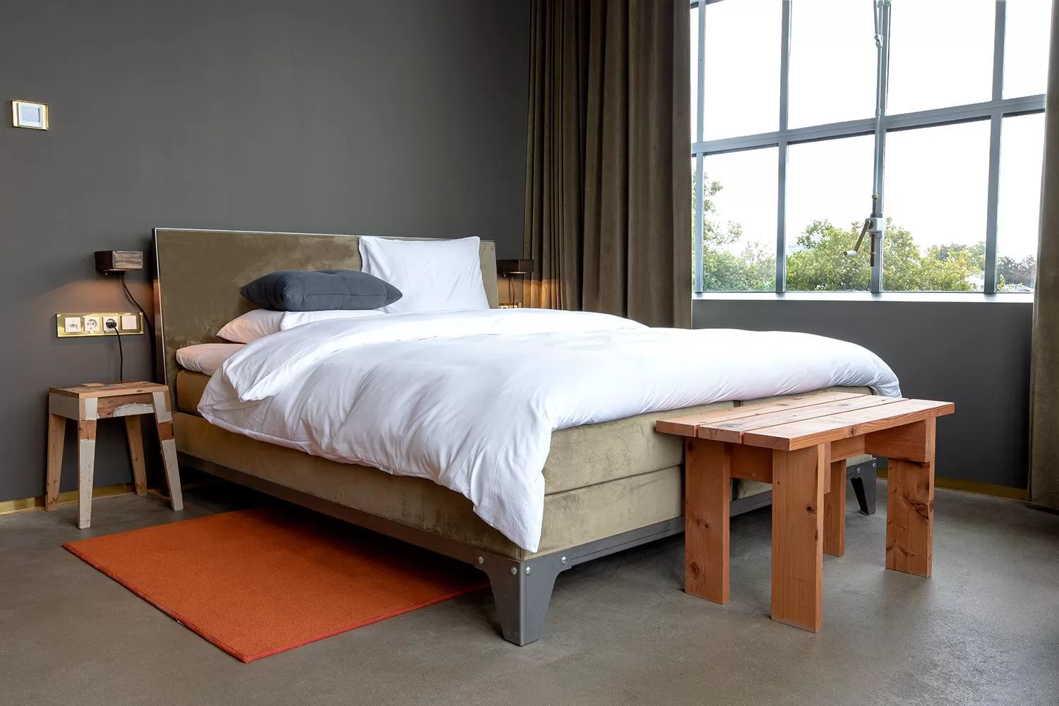 Bed in Hotel Piet Hein Eek