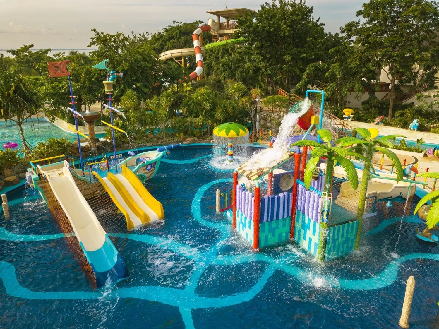 Aqua park in Jpark Island Resort & Waterpark Cebu
