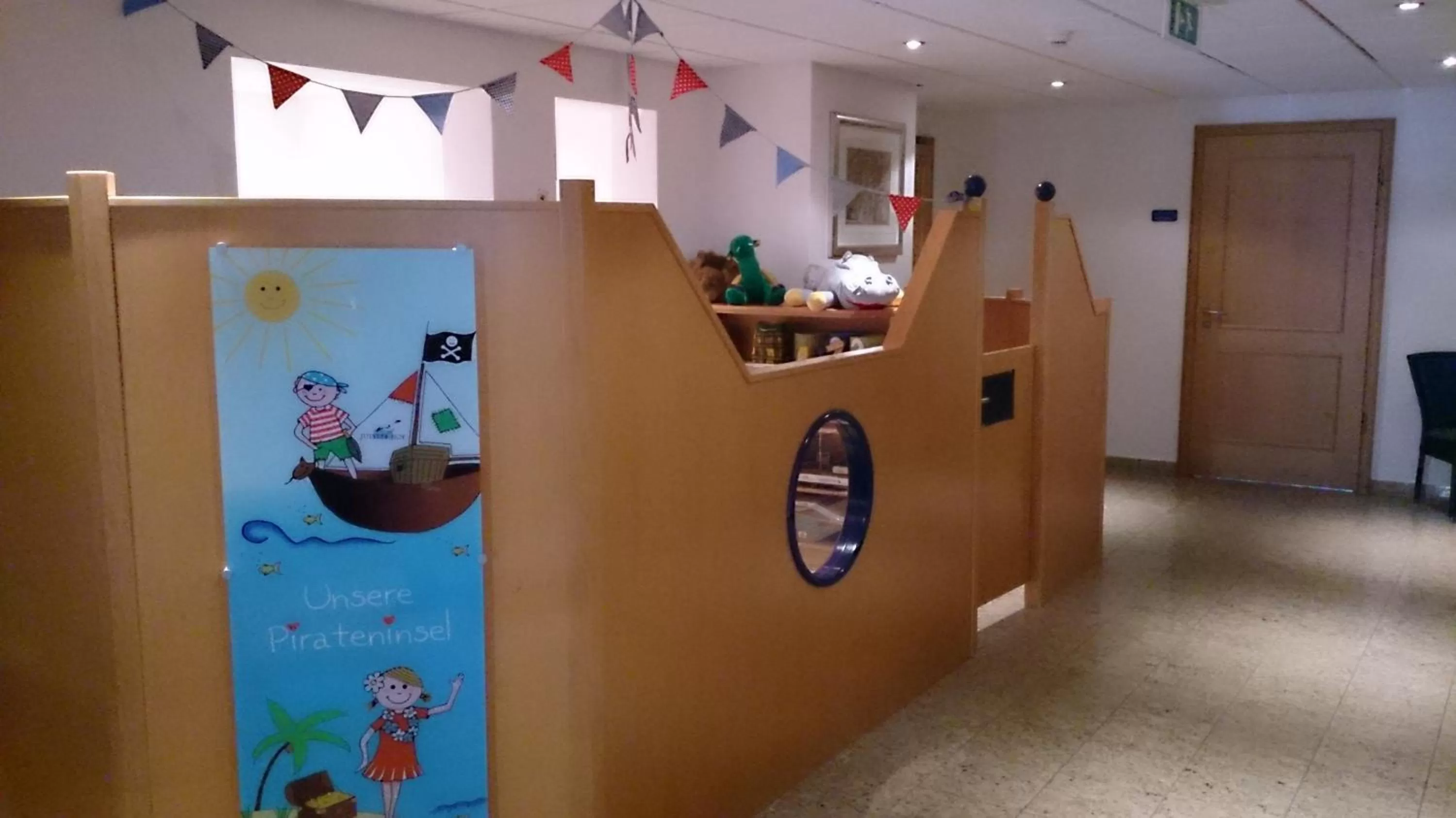 Children play ground in Strandhotel Juister Hof