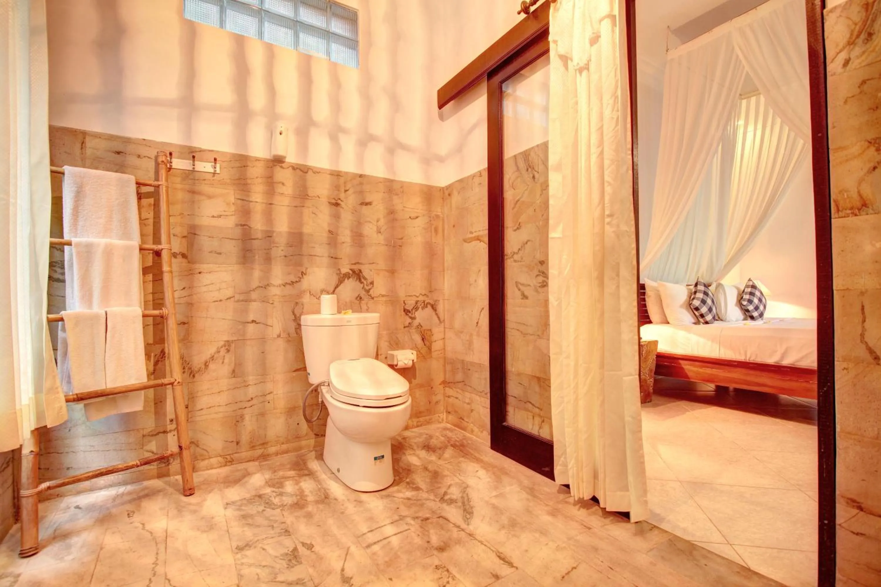 Bathroom in Bali Dream Resort Ubud