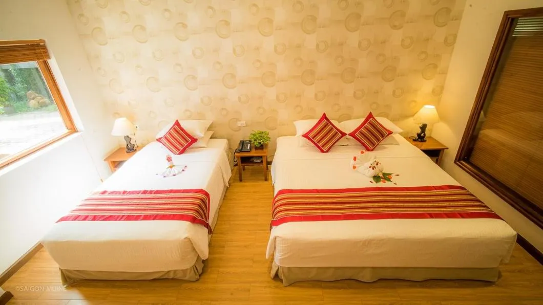 Bed in Saigon Mui Ne Resort