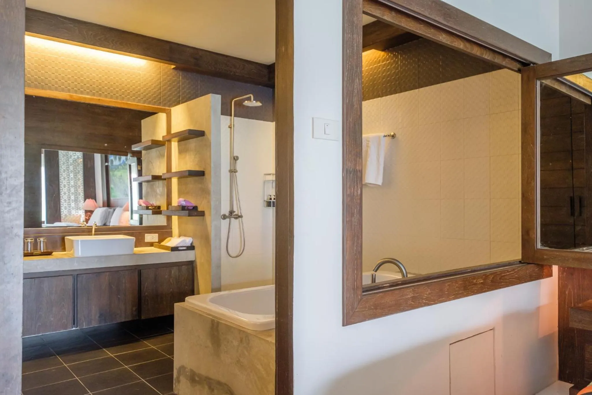 Bathroom in Naina Resort & Spa - SHA Extra Plus