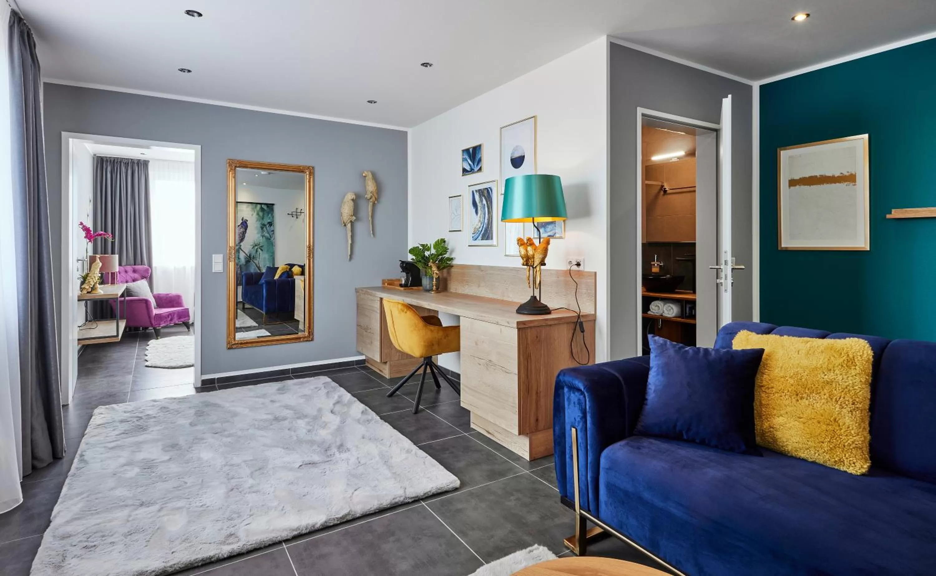 Living room in MARRAM Suitehotel