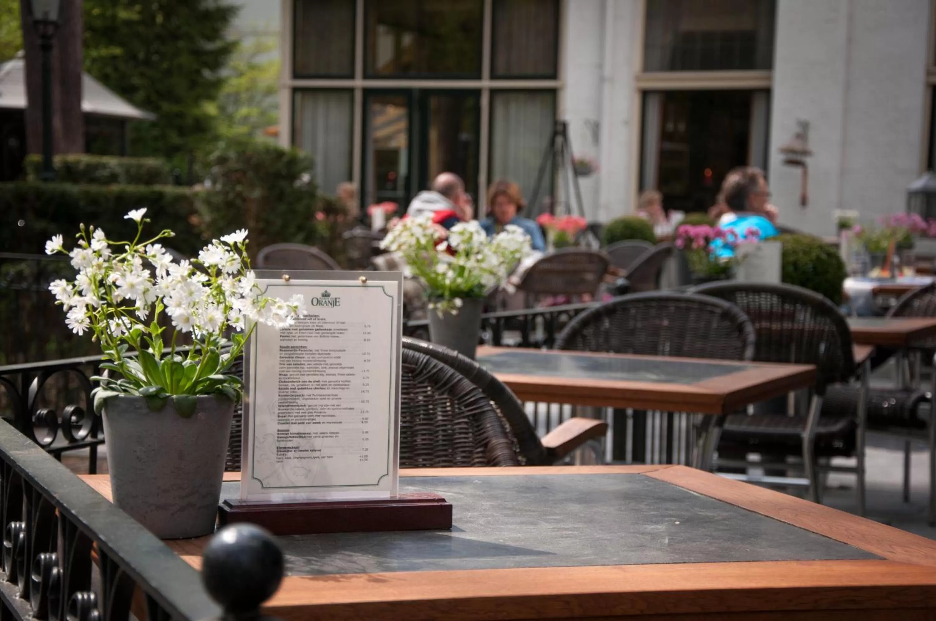 Restaurant/places to eat in Parkhotel Mastbosch Breda