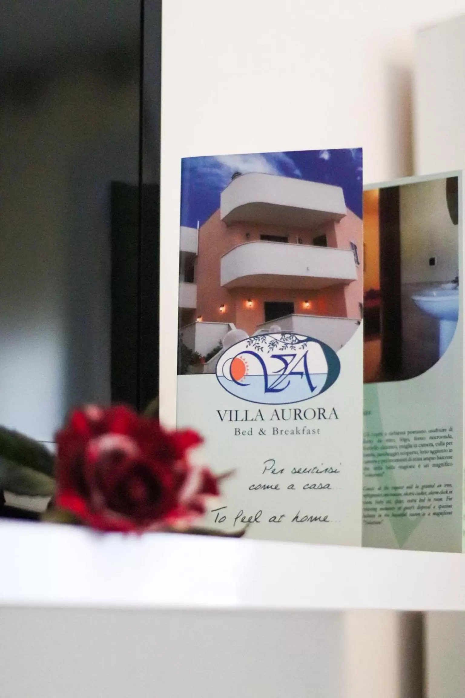 Decorative detail in Villa Aurora B&B