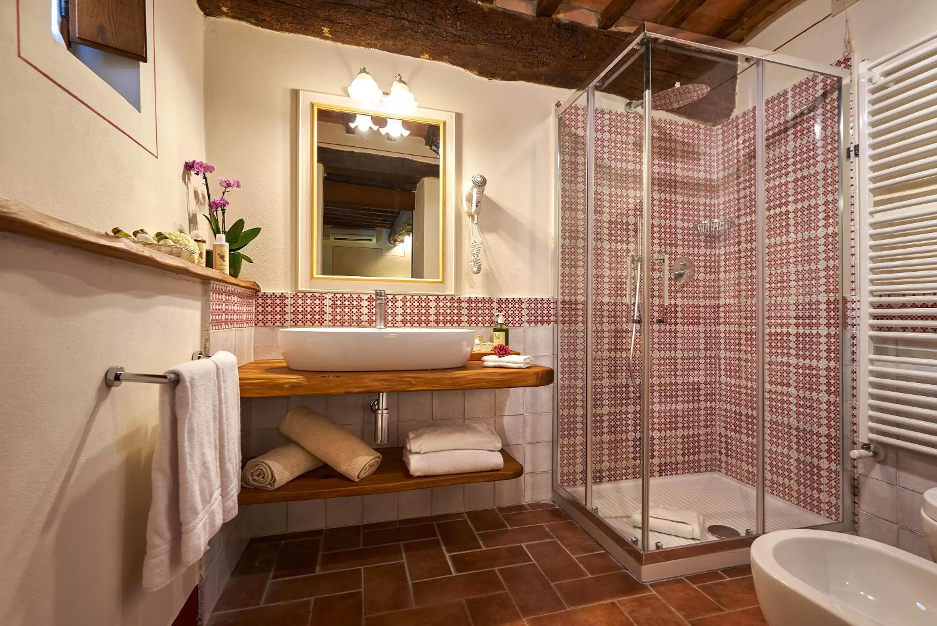 Bathroom in Hotel Belvedere Di San Leonino