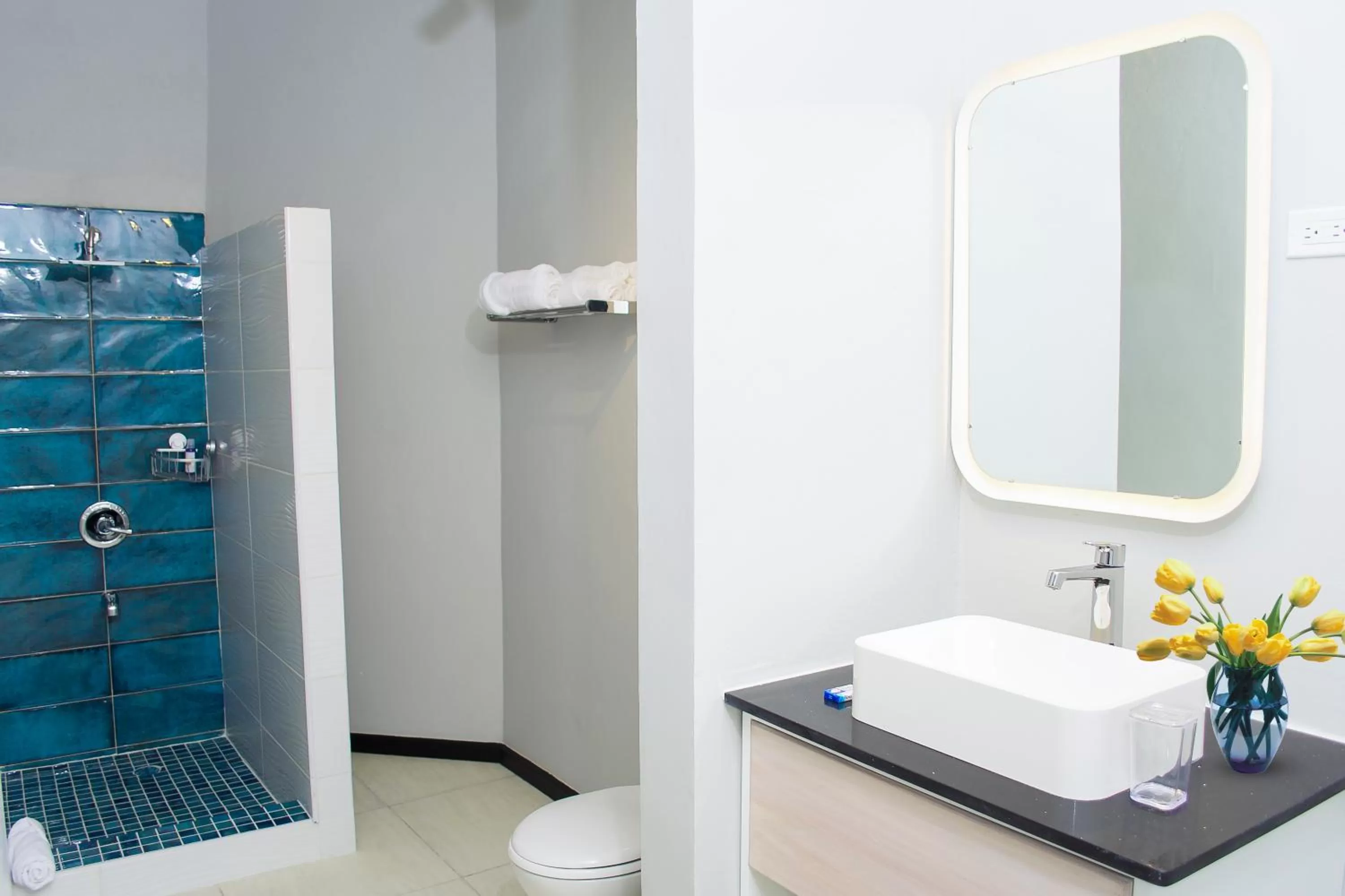 Shower in Luxe Beach Resort