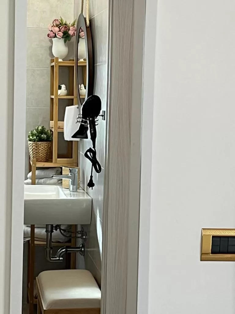 Property building, Bathroom in B&B LA VILLA