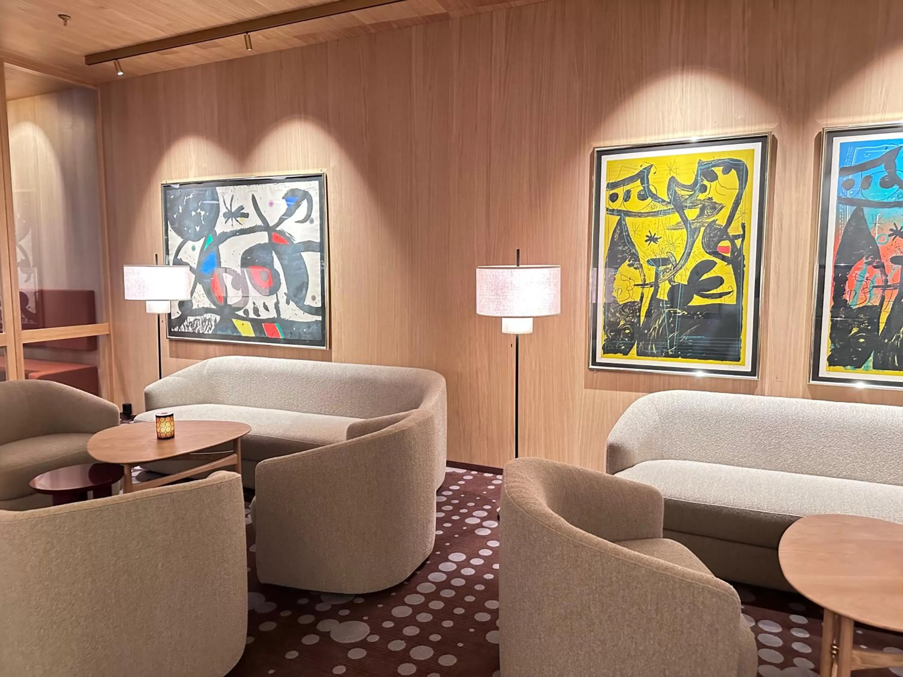 Communal lounge/ TV room in Scandic Parken