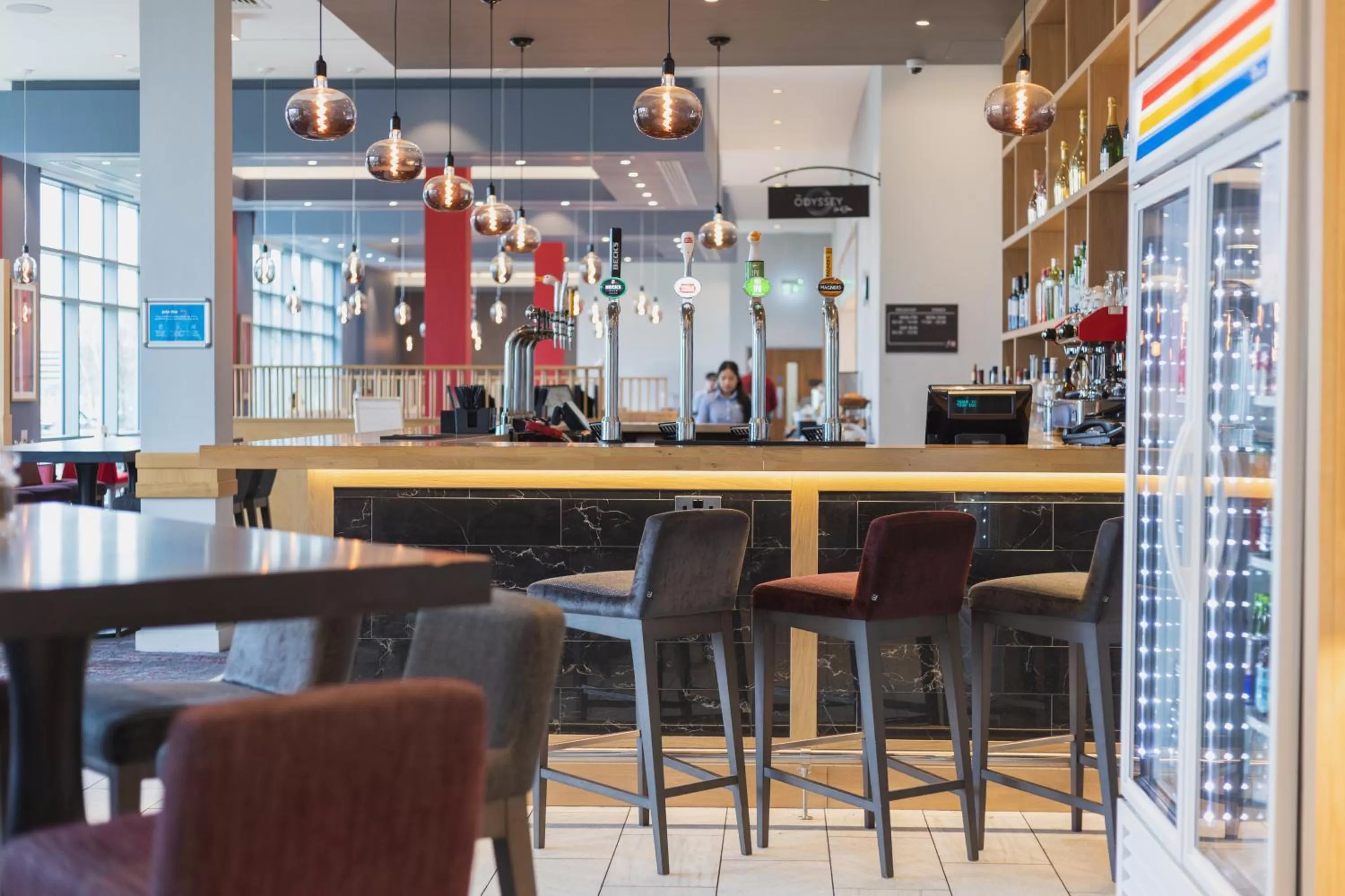 Lounge or bar in Hilton Garden Inn Birmingham Airport Uk