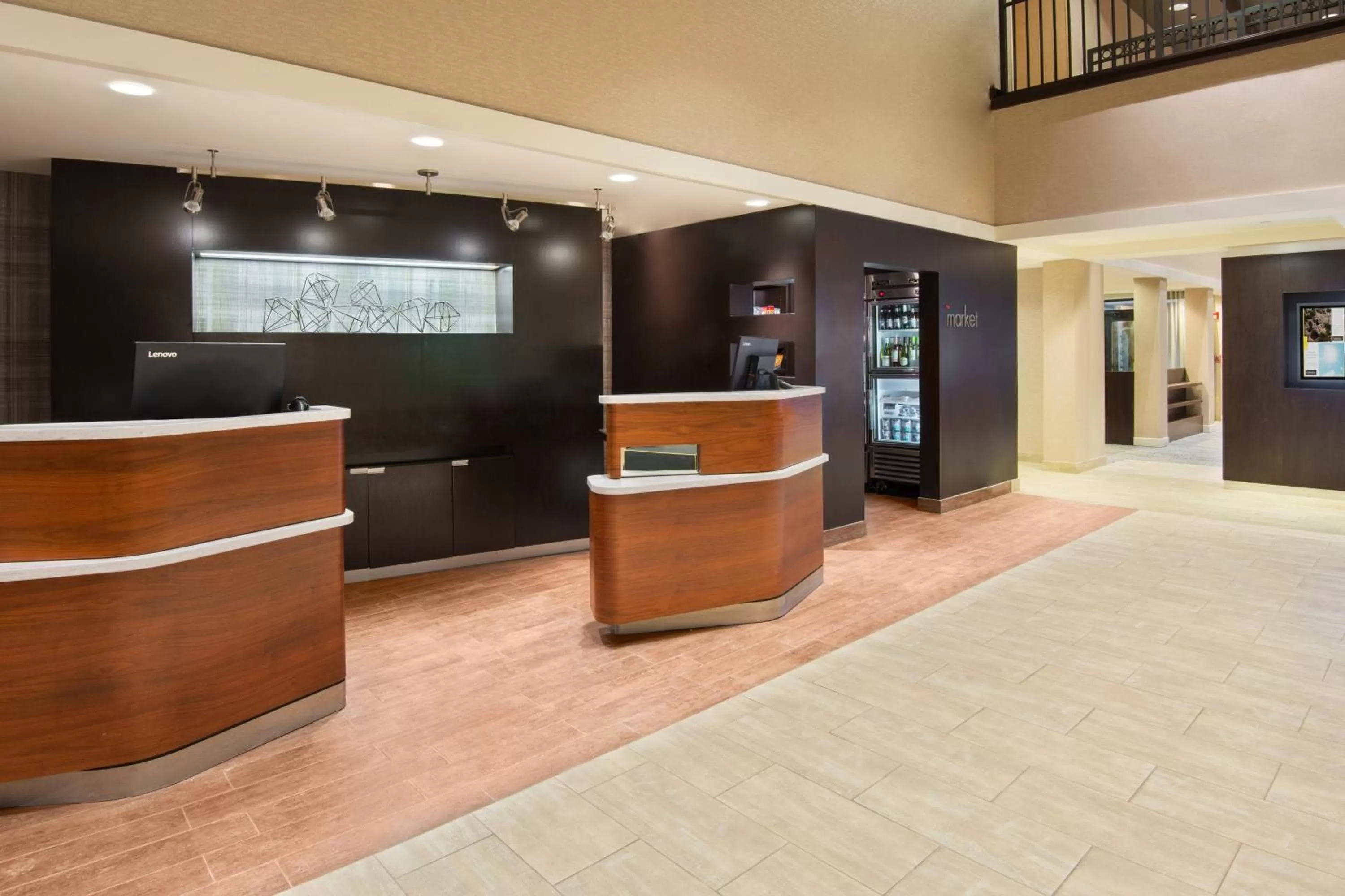 Lobby or reception in Courtyard by Marriott Springfield Airport