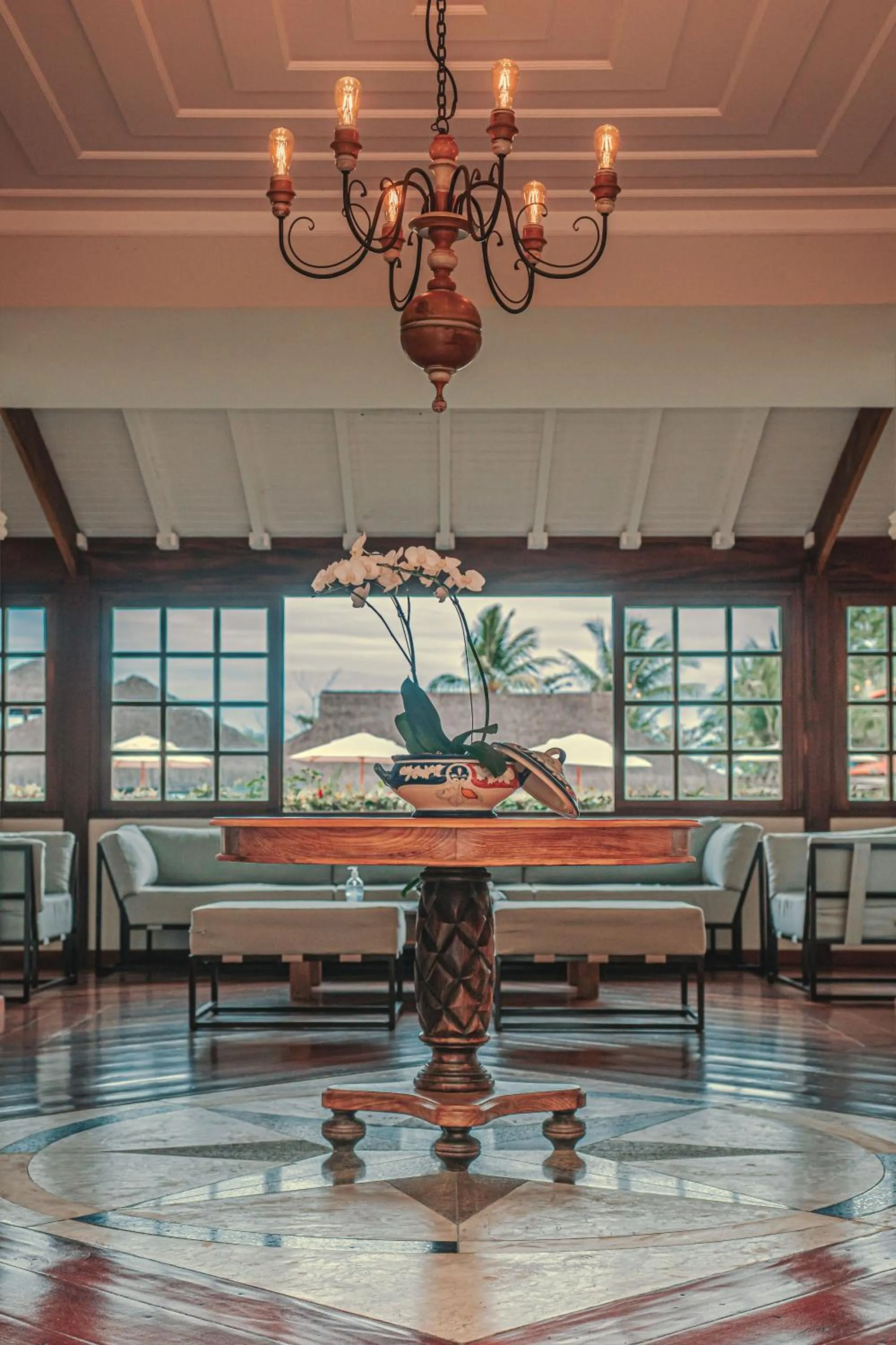 Lobby or reception in Vila Angatu Eco Resort & SPA