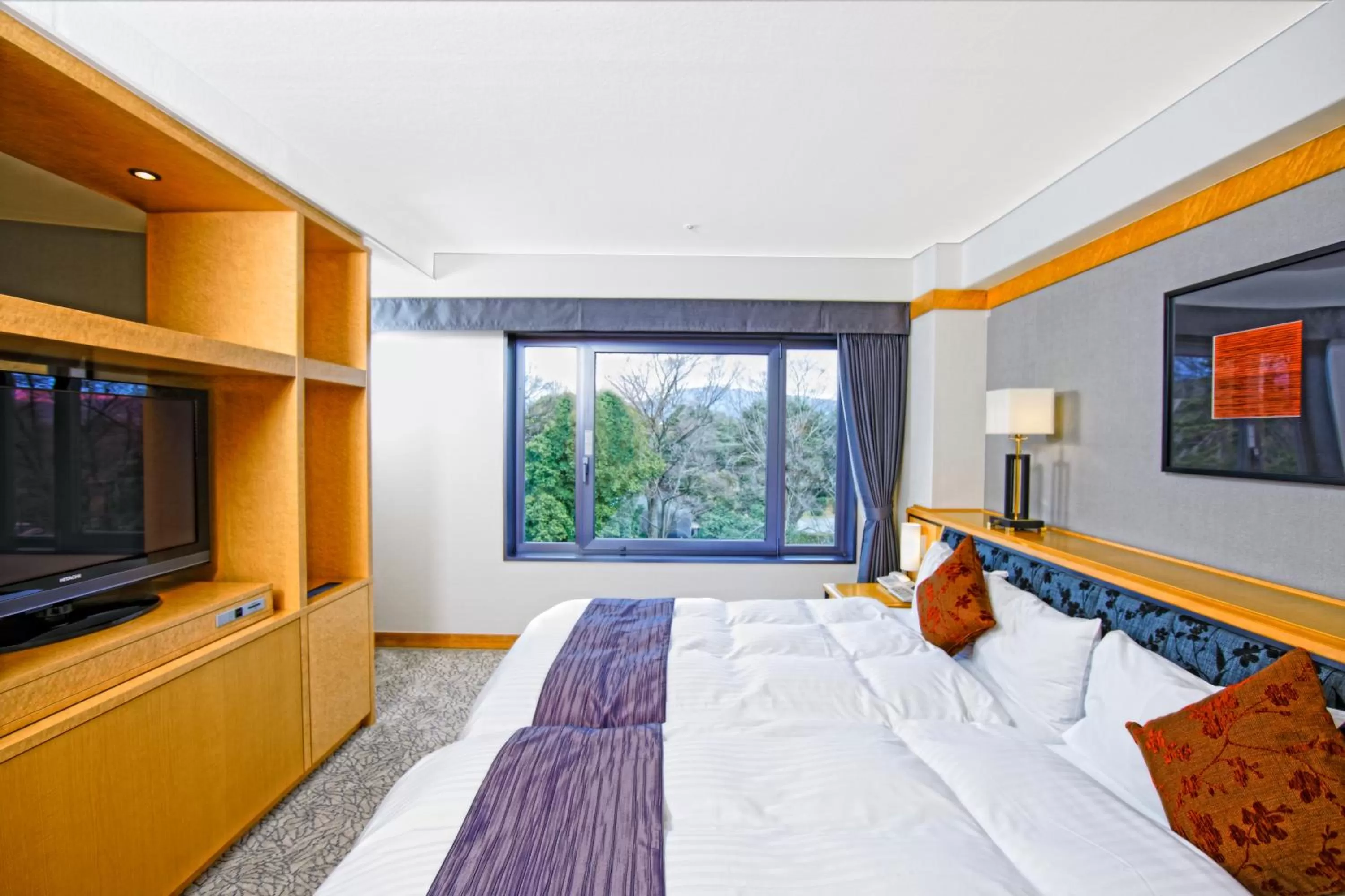 Bedroom, Bed in Kyoto Garden Palace