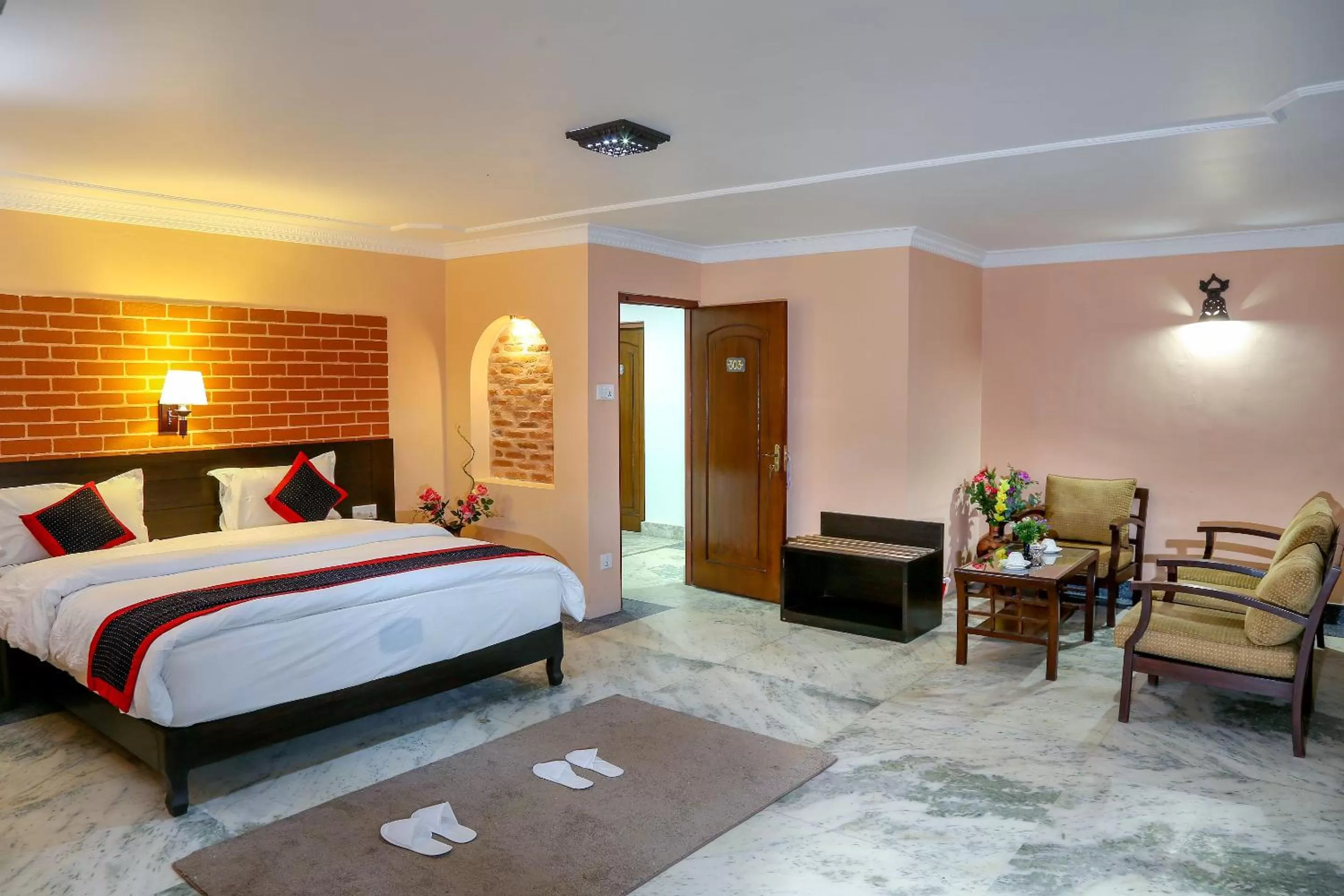 Bedroom, Bed in Taleju Boutique Hotel