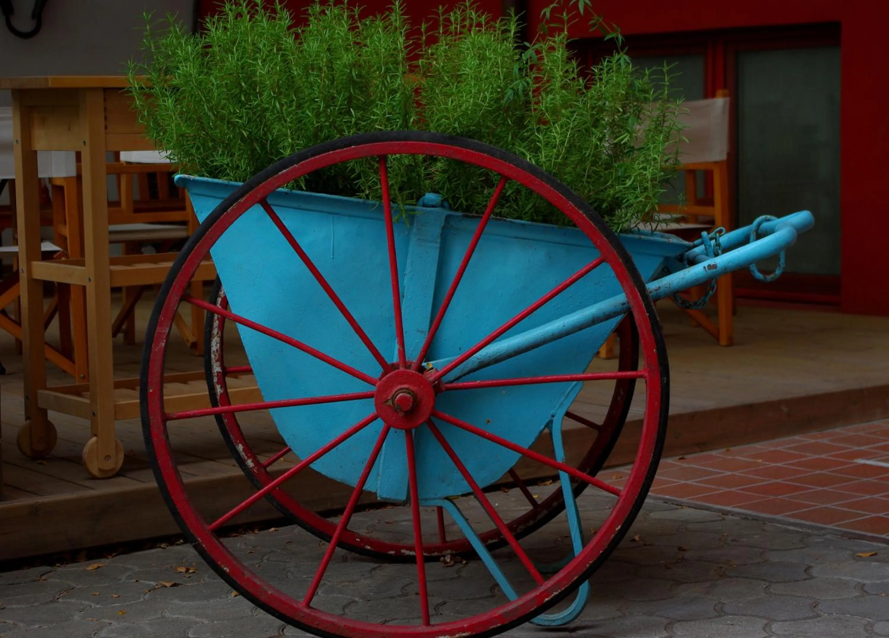 Decorative detail in Il Girasole High Quality Inn