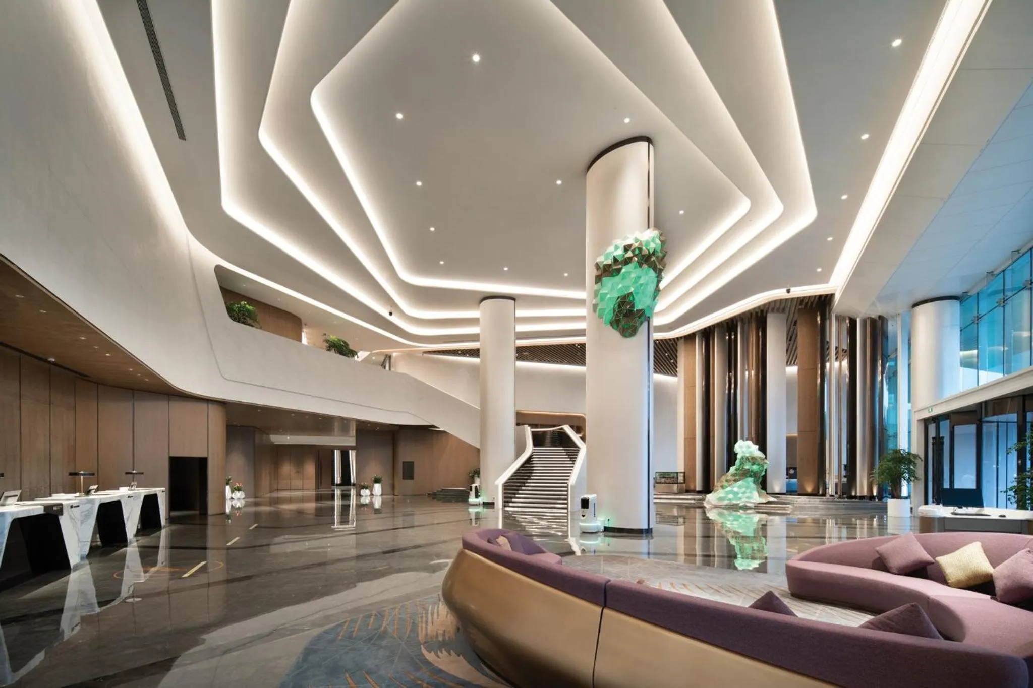 Property building in Crowne Plaza Wuhan Optics Valley by IHG