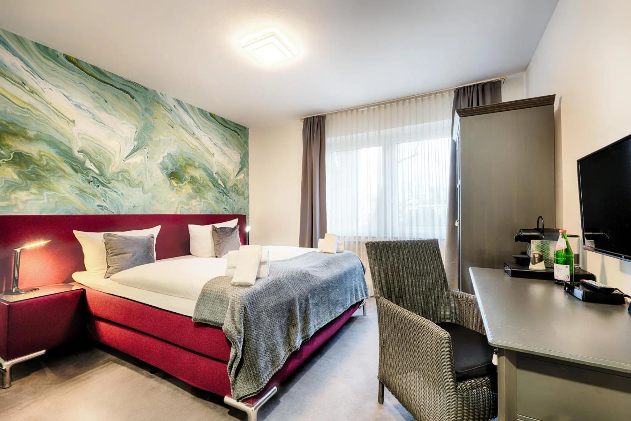 Photo of the whole room, Bed in Hotel Fürst Garden