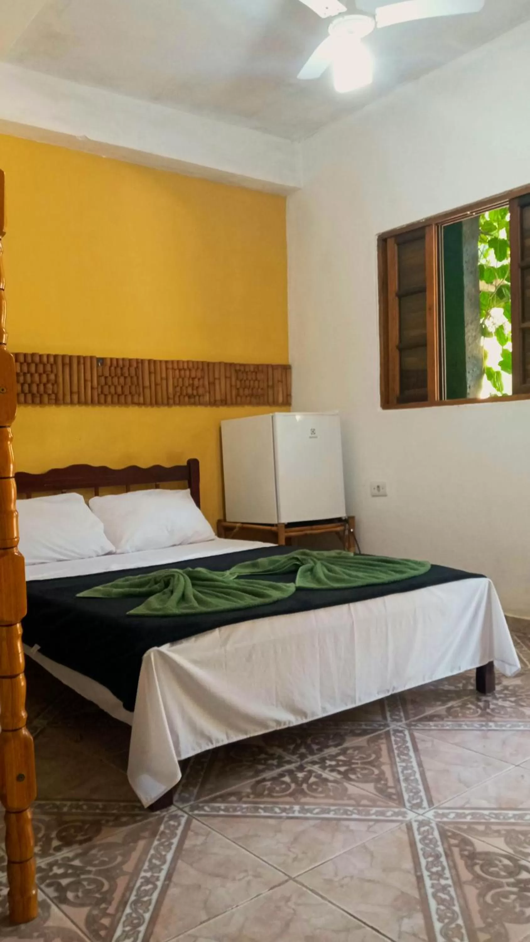 Bed in Pousada e Hostel Marthi