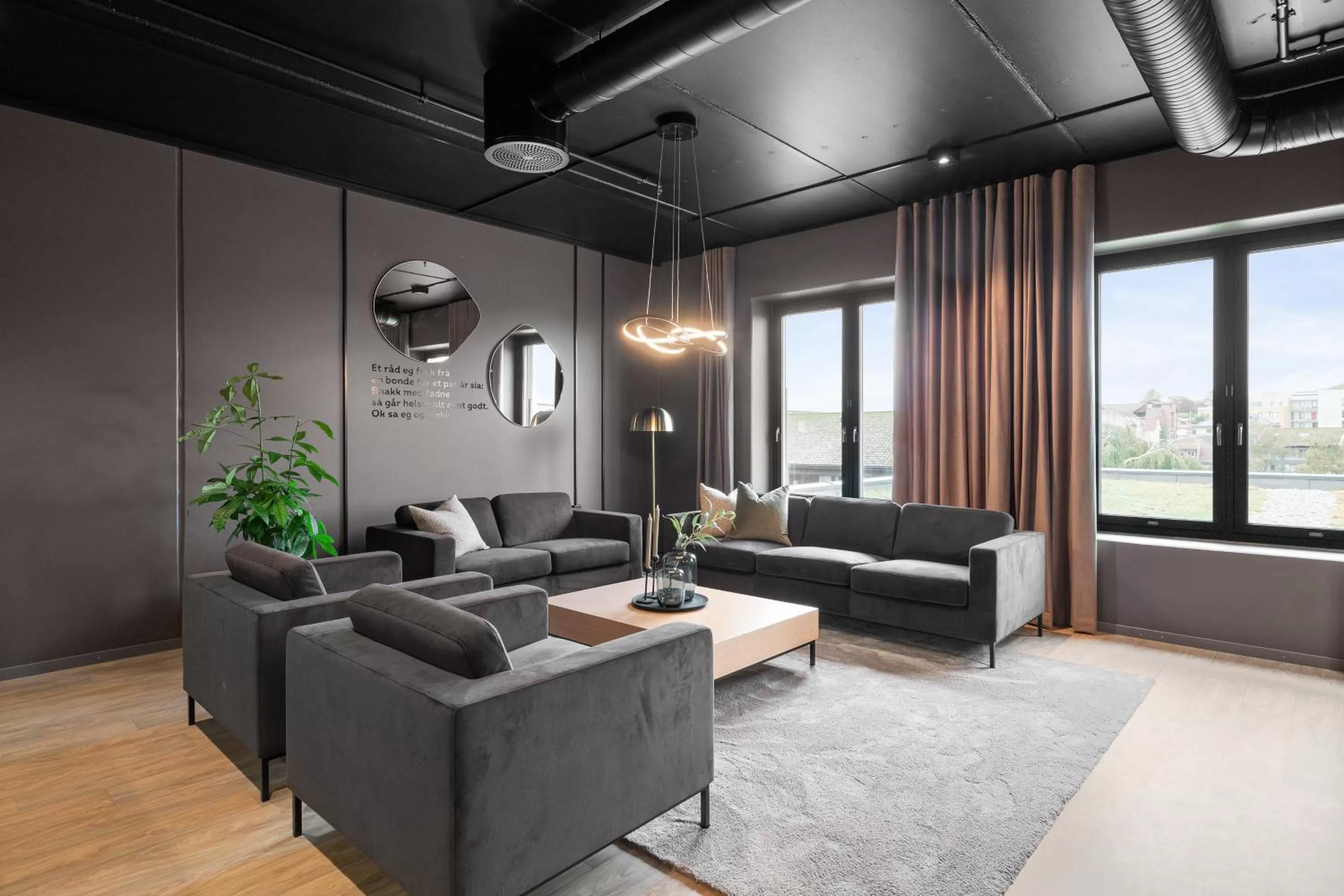 Living room in Hotell Jæren