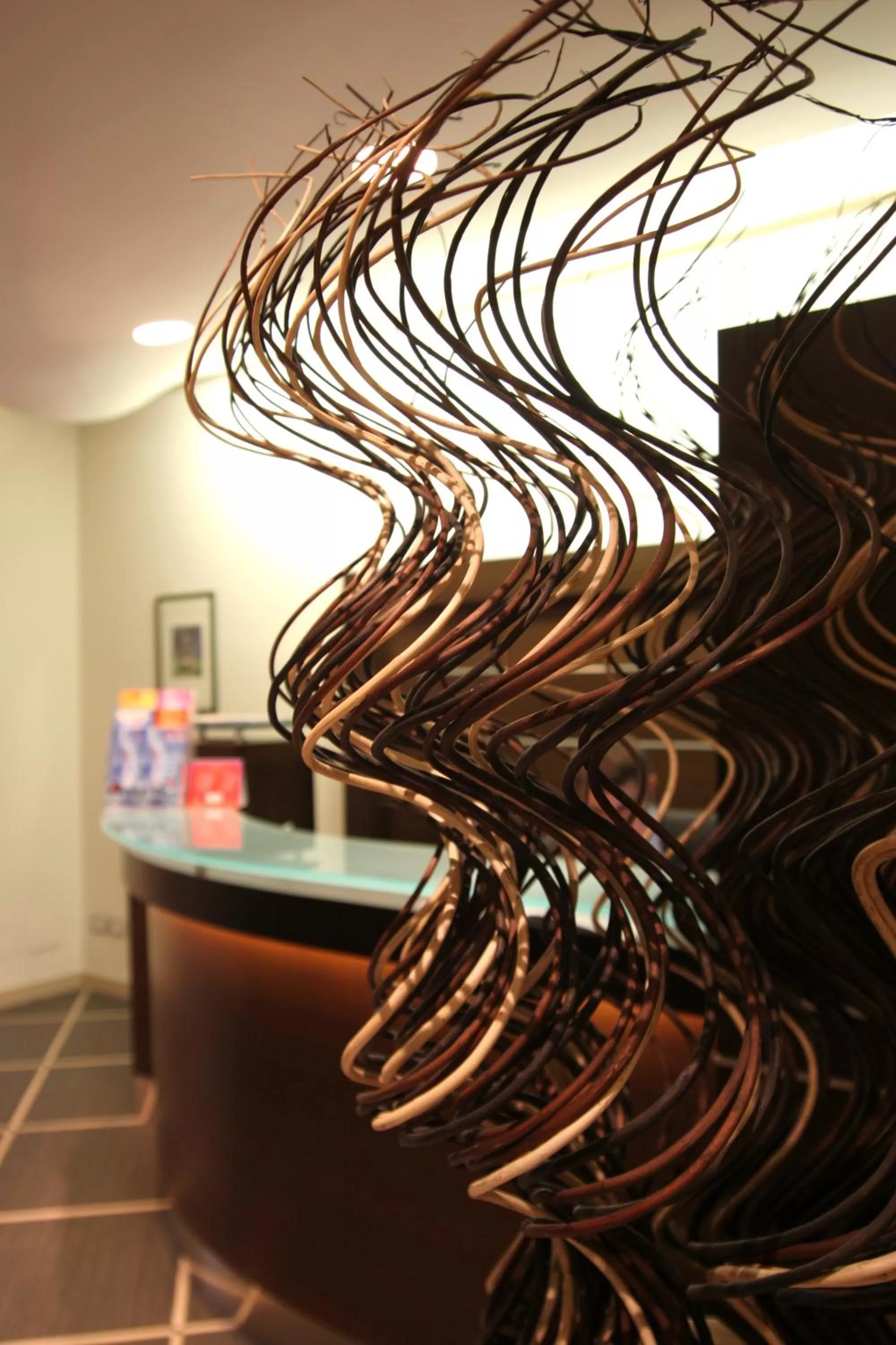 Decorative detail in Hotel Garda