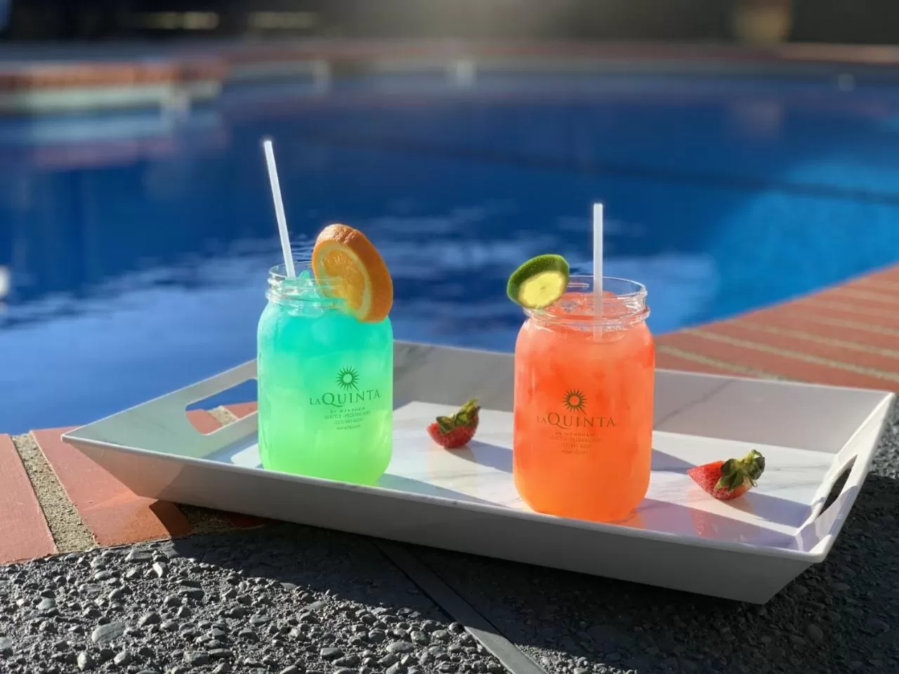 Swimming pool in La Quinta by Wyndham Seattle Federal Way