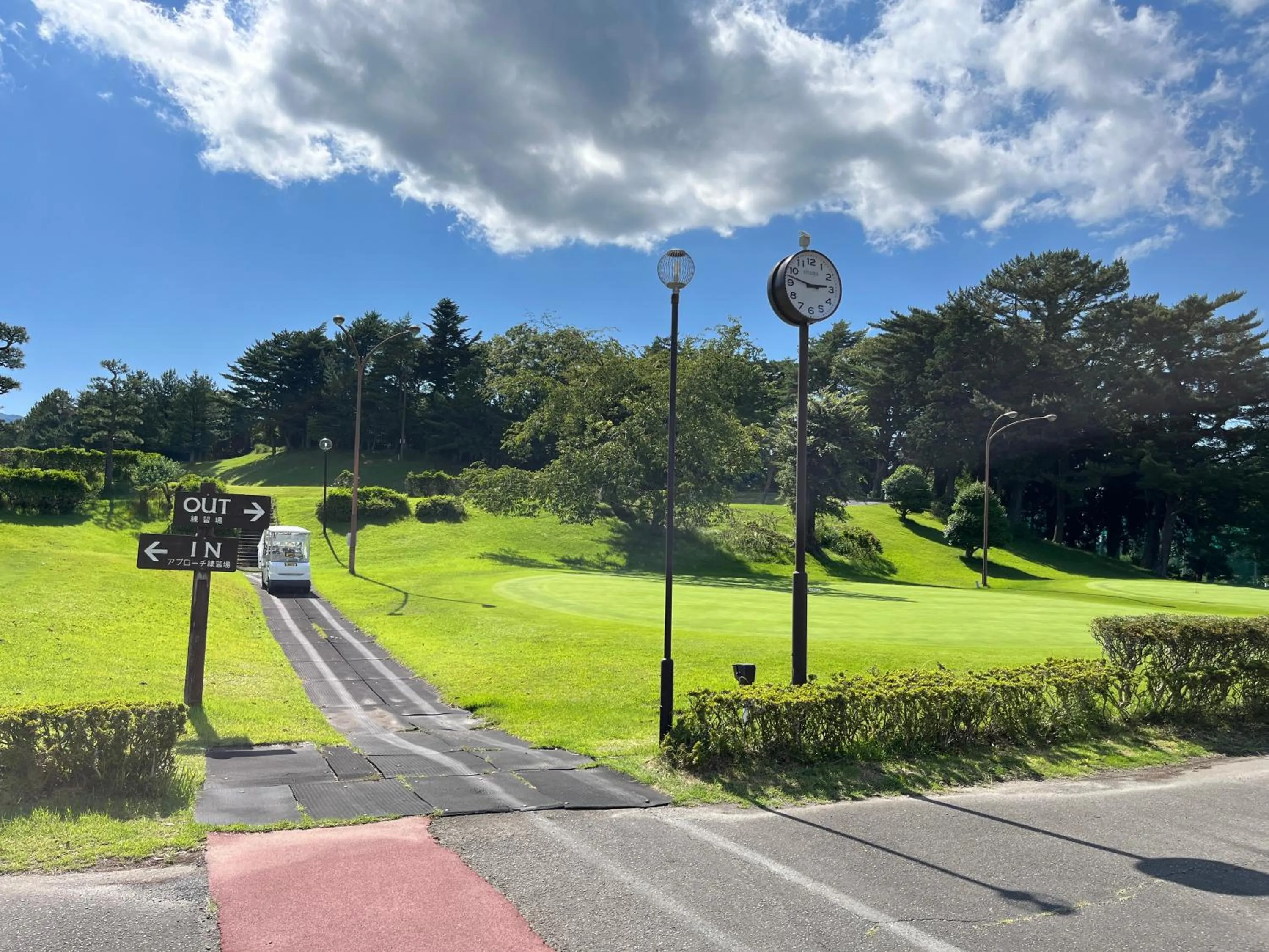 Golfcourse in Hotel Laforet Shuzenji