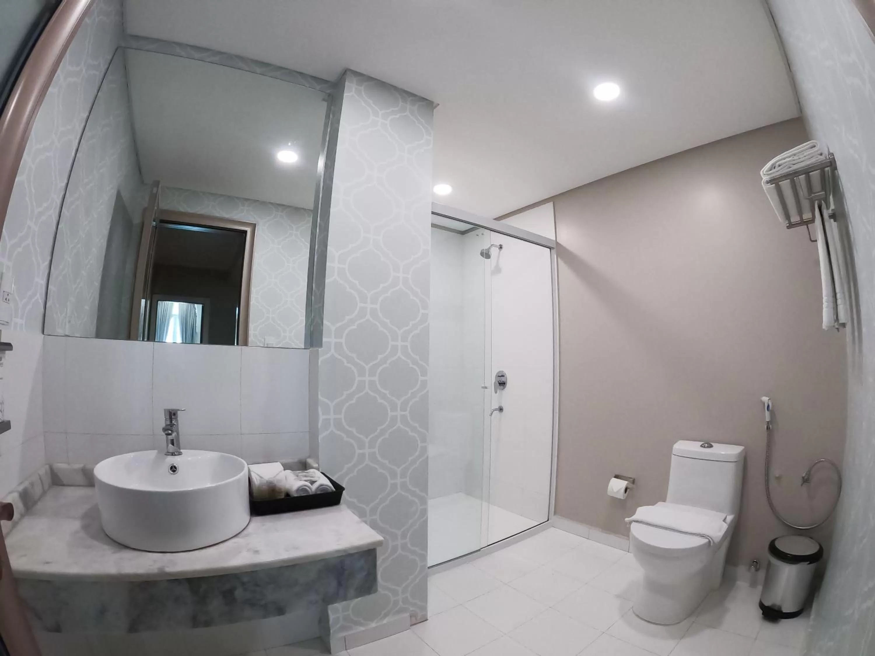 Bathroom in Bisinii Boutique Hotel