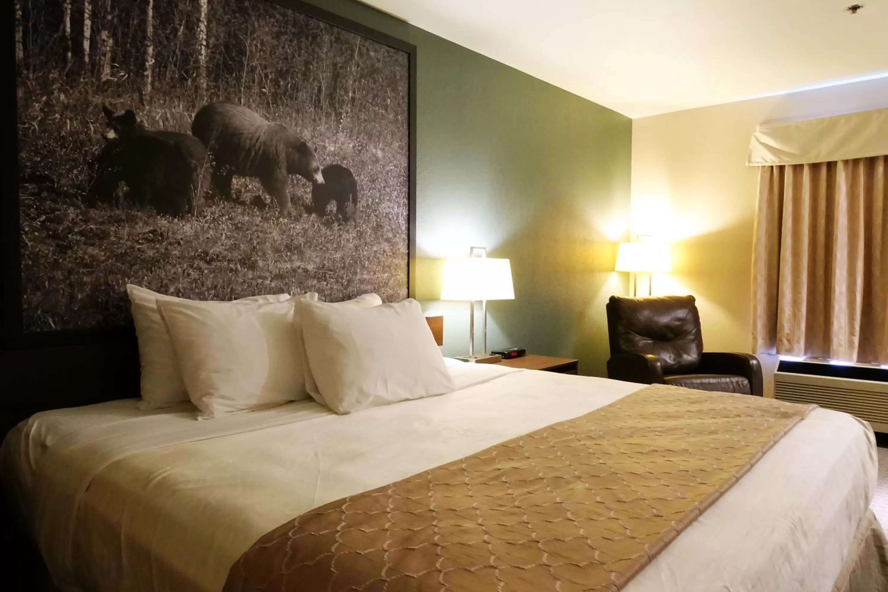 Bed in Super 8 by Wyndham Dauphin