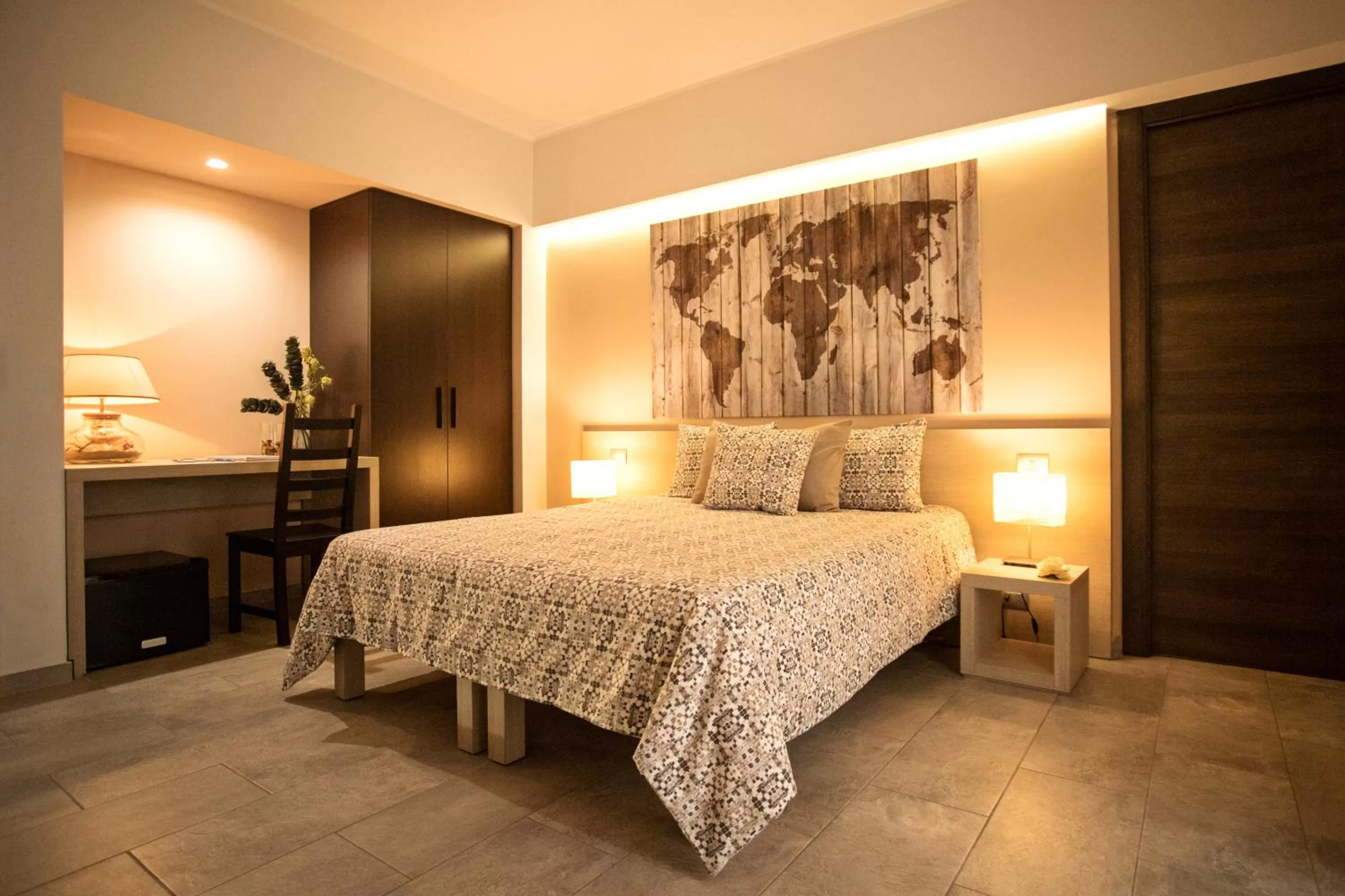 Bed in Guest House Centrale