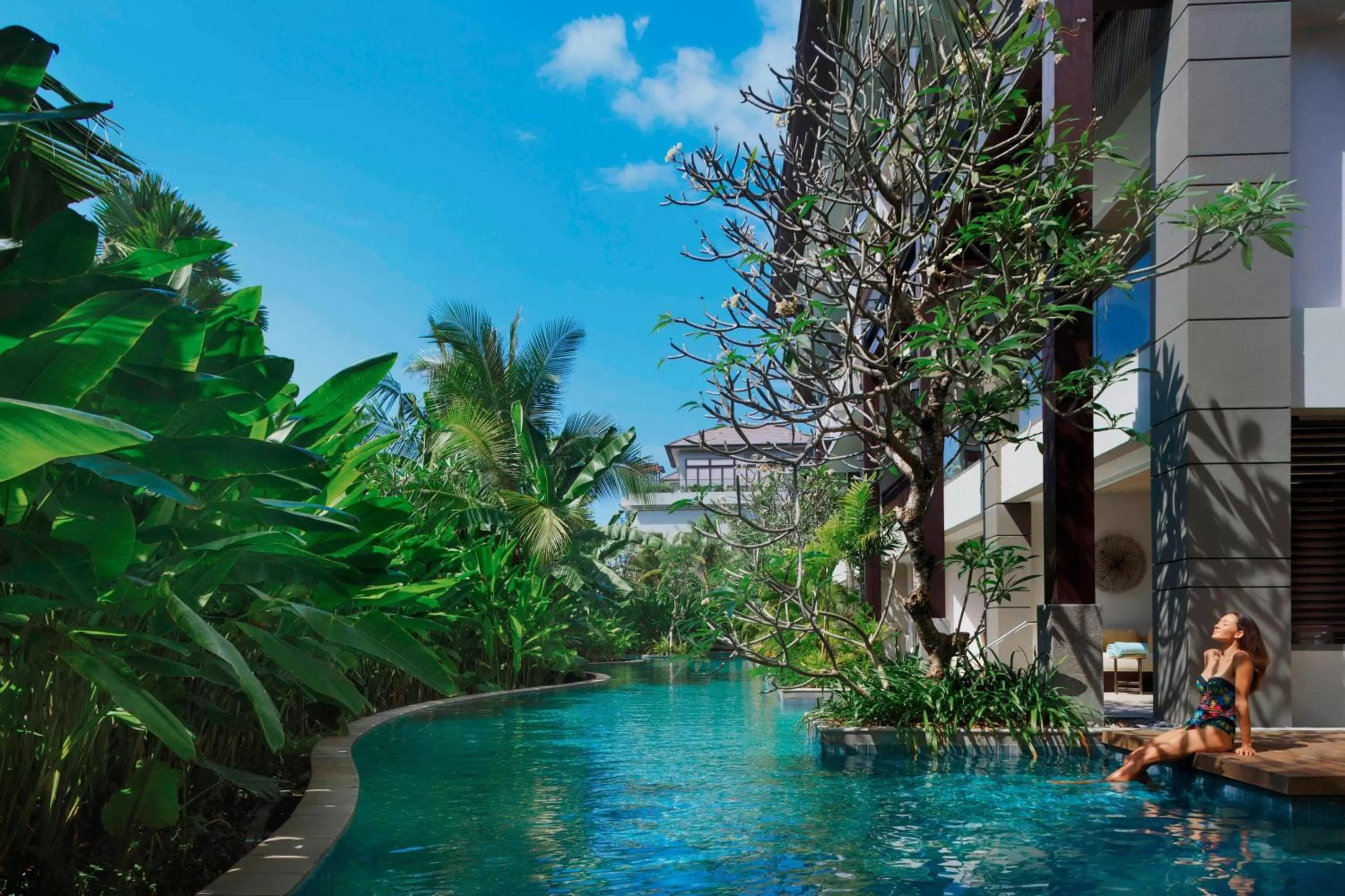 Swimming pool in The Ritz-Carlton Bali