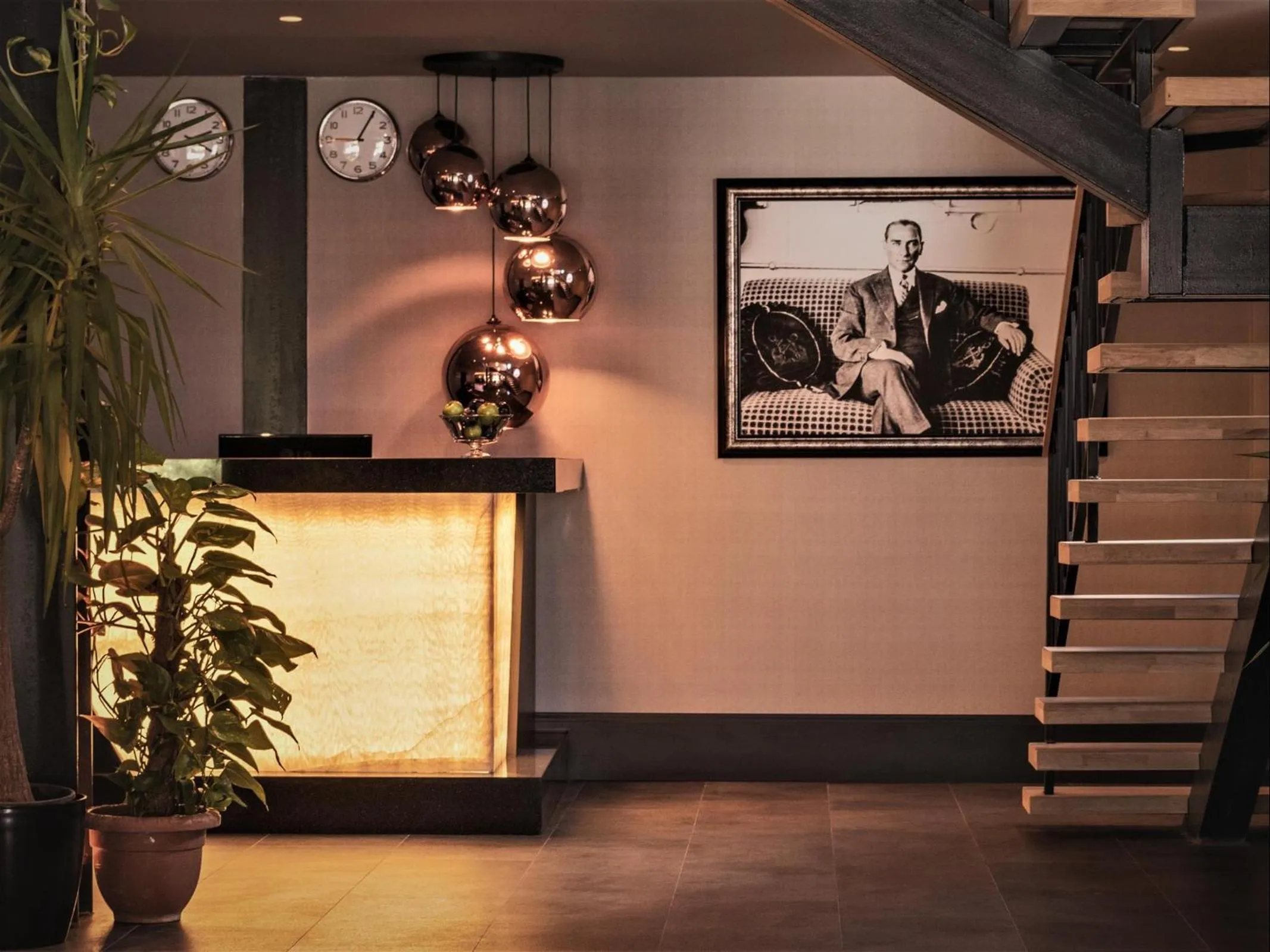 Lobby or reception in Hotel Marina Bay Göcek