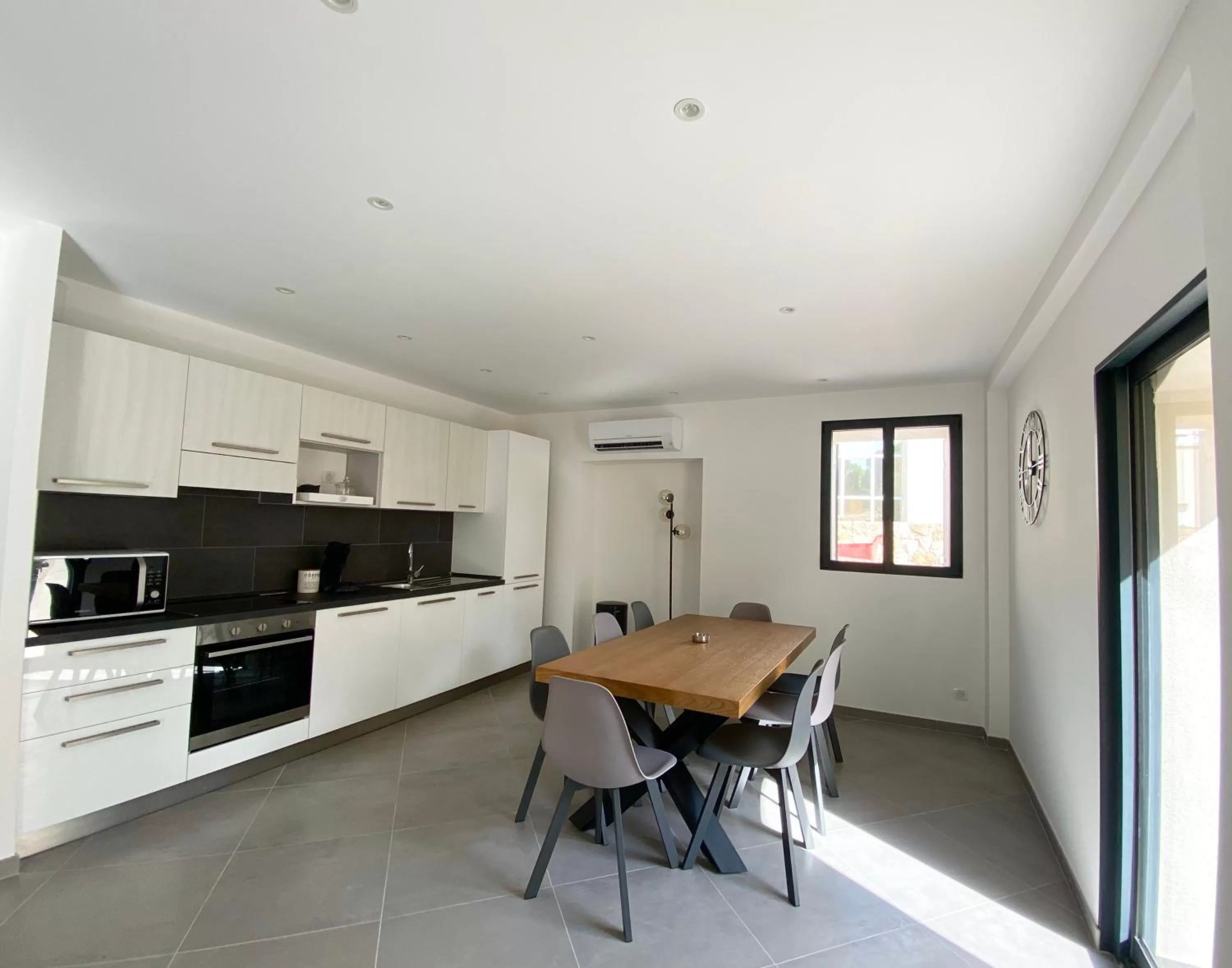 Kitchen or kitchenette in Casa u fornu Residence & Spa