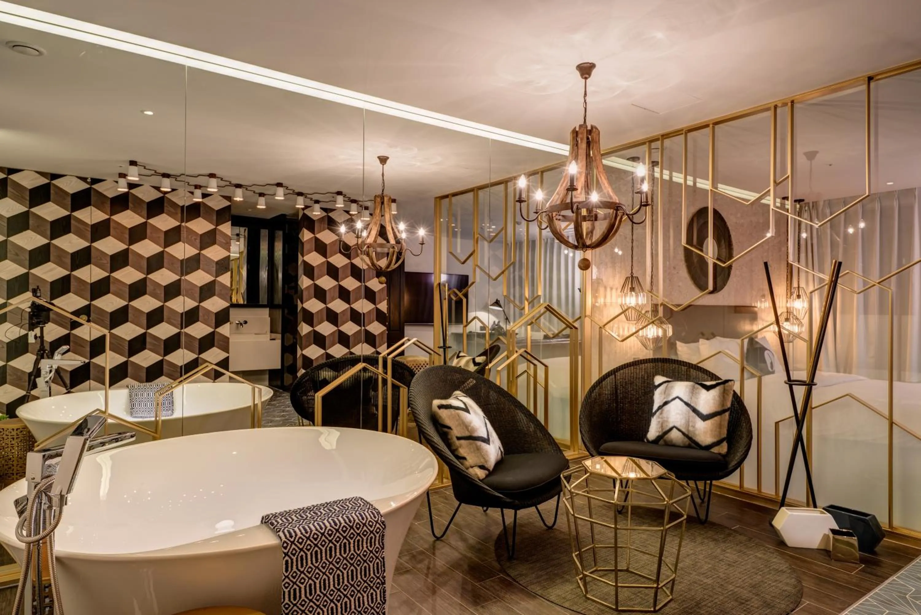 Living room in Hotel The Designers Cheongnyangni