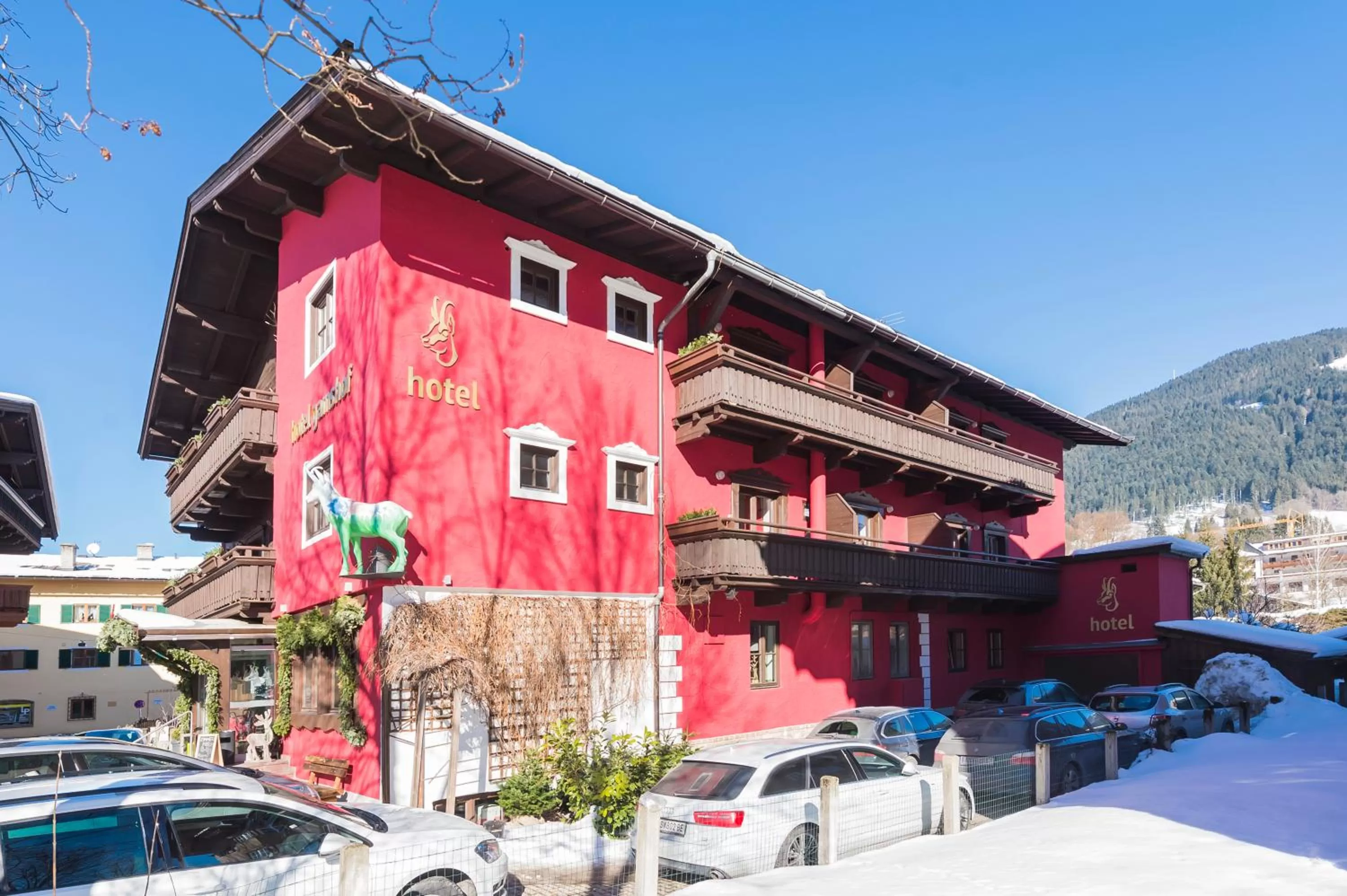 Property building in Hotel Gamshof