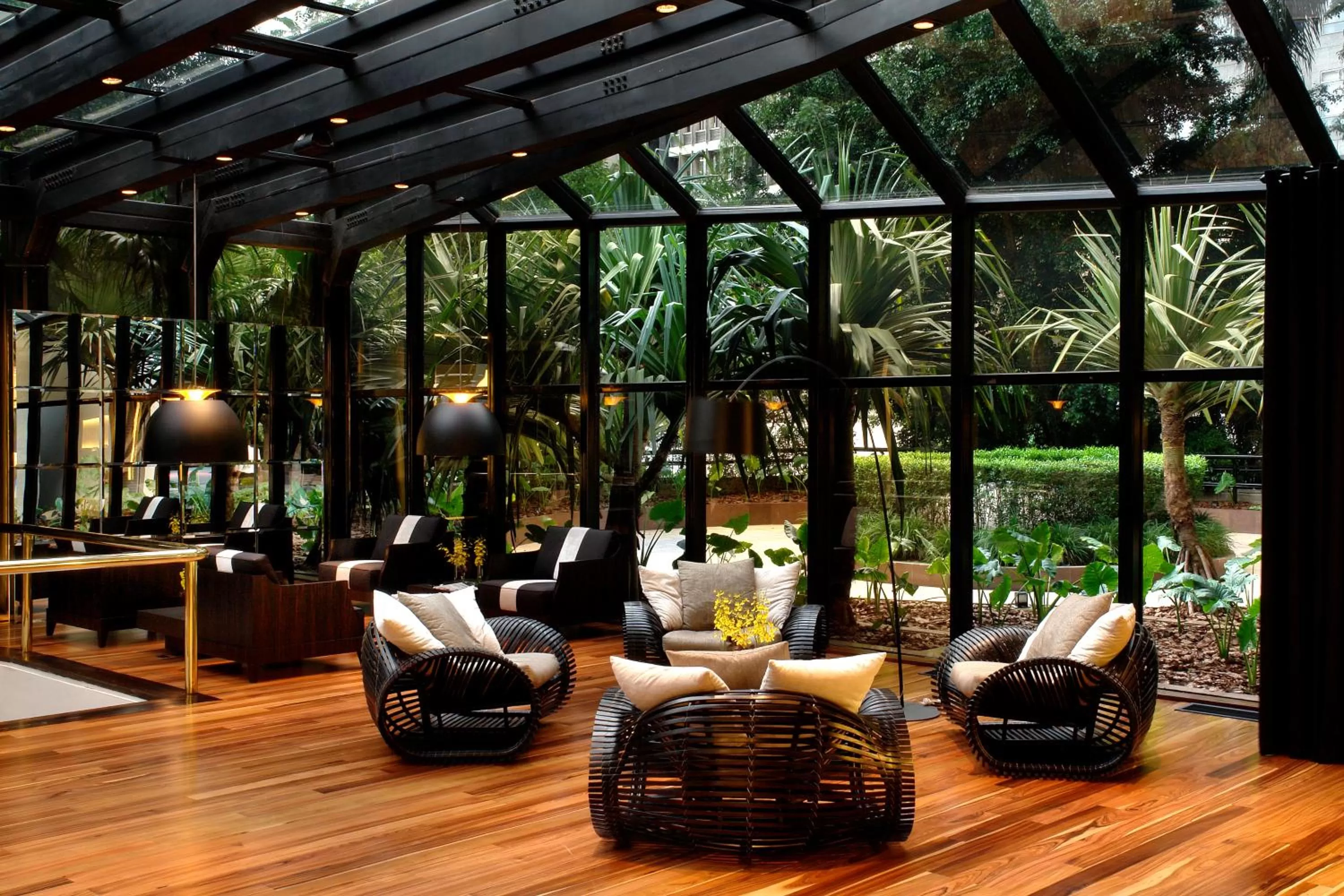 Lobby or reception in Tivoli Mofarrej São Paulo