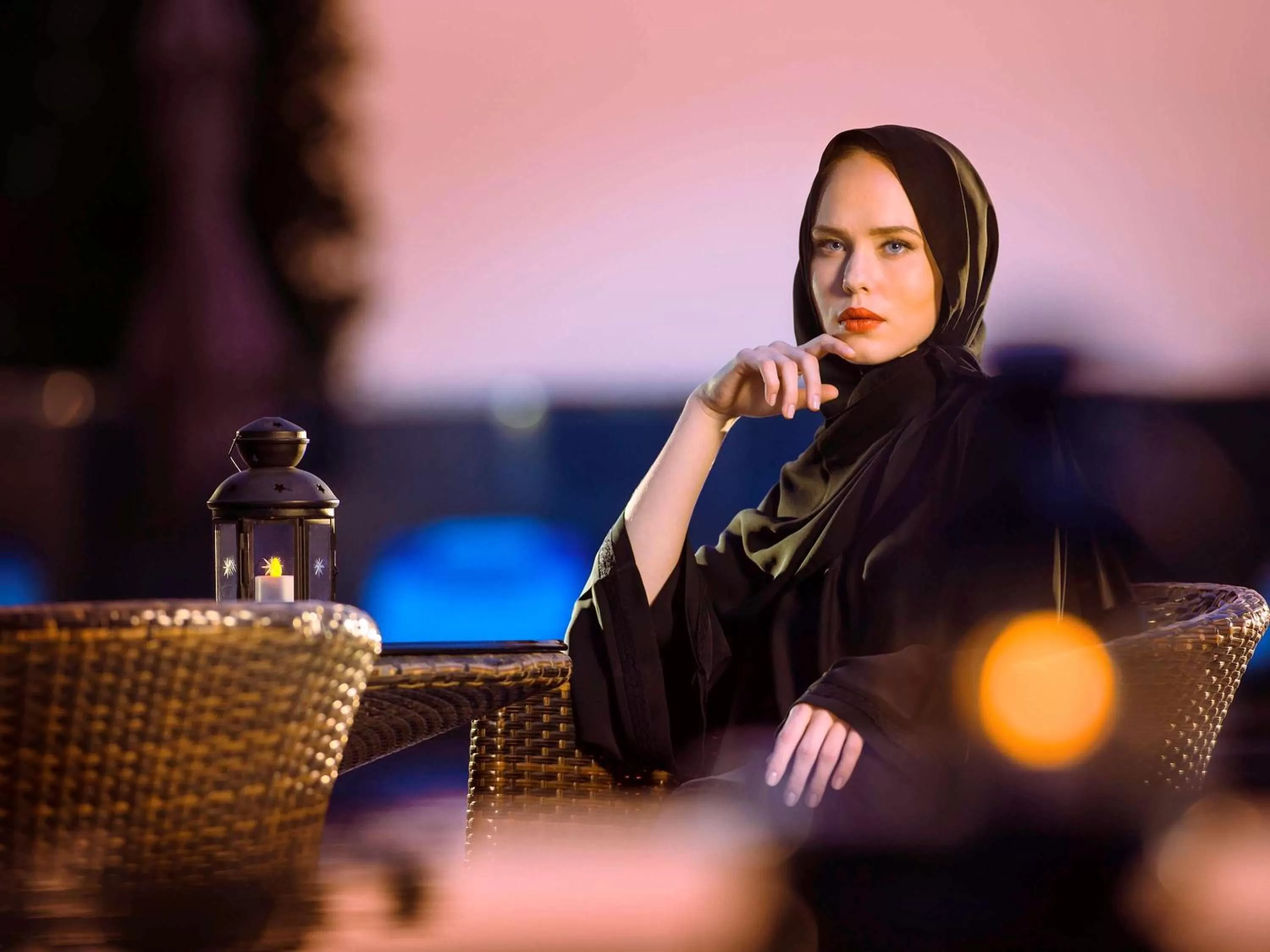 Lounge or bar in Novotel Abu Dhabi Gate