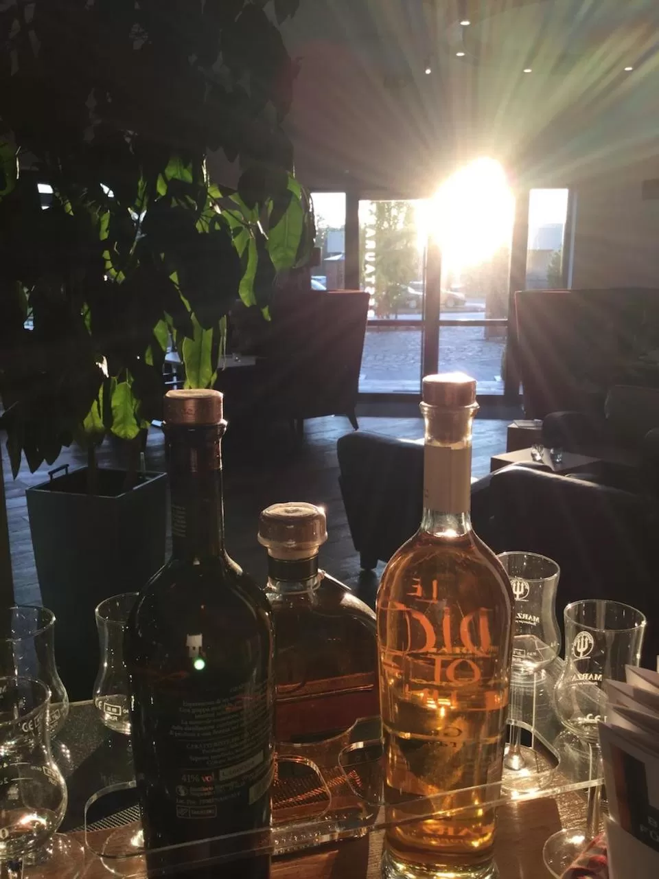 Food and drinks in anders Kontorhaus Hotel