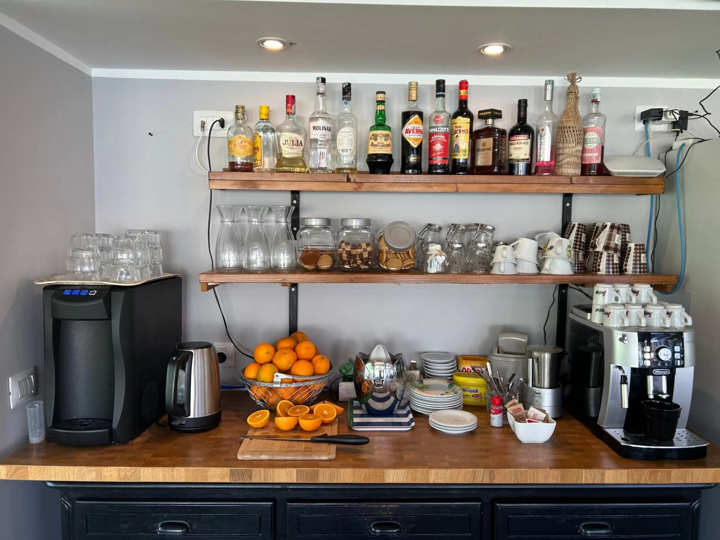 Lounge or bar in La Casa Di Campagna Sul Garda