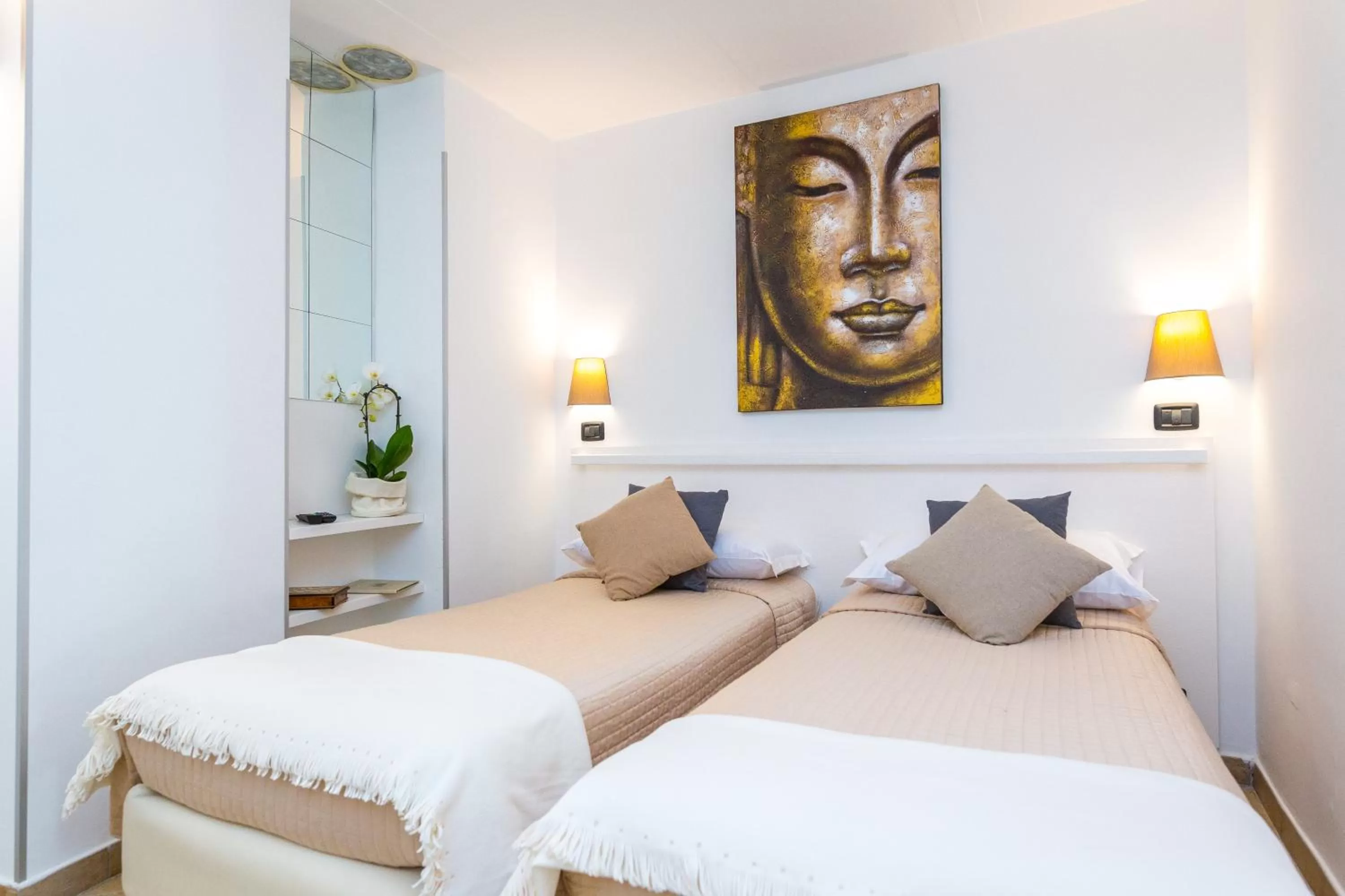 Bed in Hotel Rivoli Sorrento