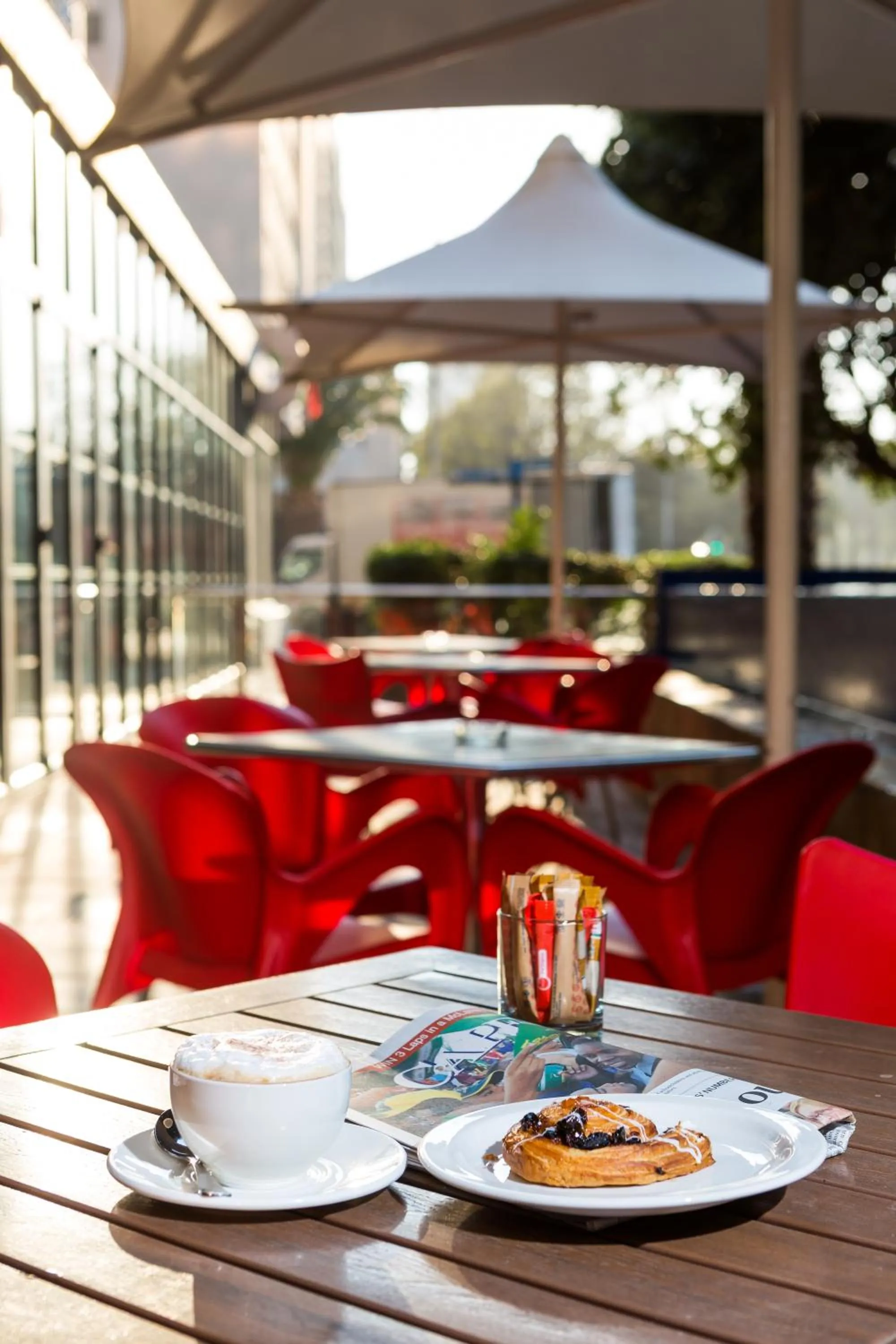 Patio in Fountains Hotel